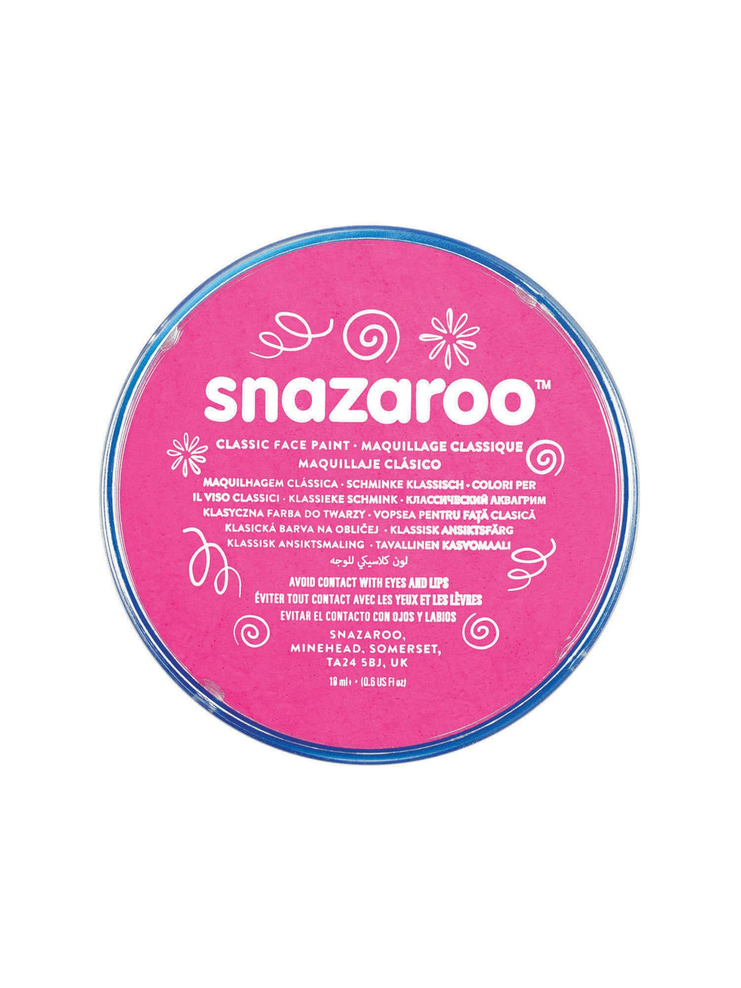 Snazaroo - Bright Pink Face and Body Paint (18 ml)