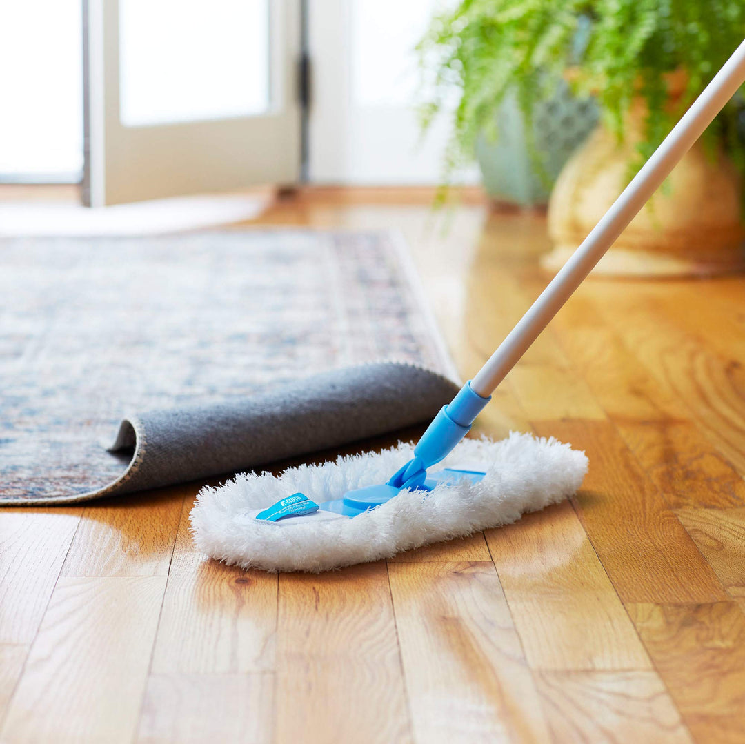 E-Cloth Flexi-Edge Floor & Wall Duster Head - Reusable Mop Head for Hard Floors & Surfaces