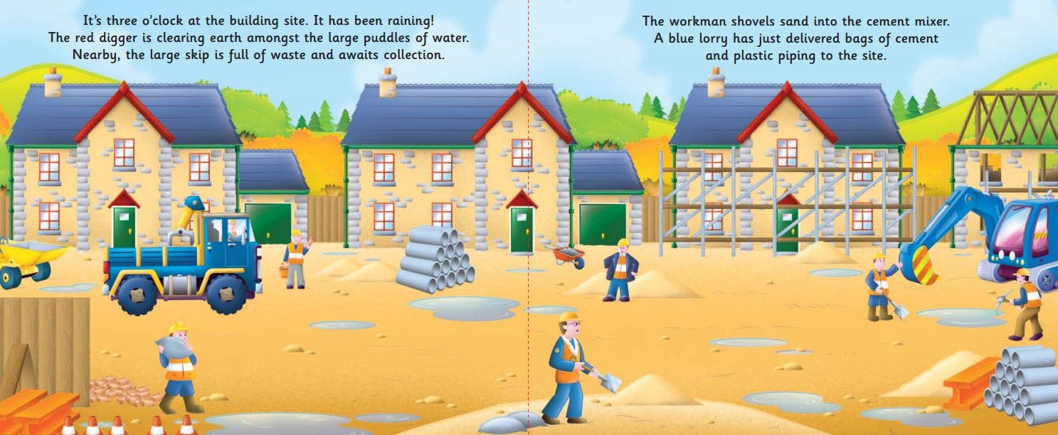 Imagine That Magnetic Let's Play Diggers Activity Book | Ages 2-3 Years | Board Book 2
