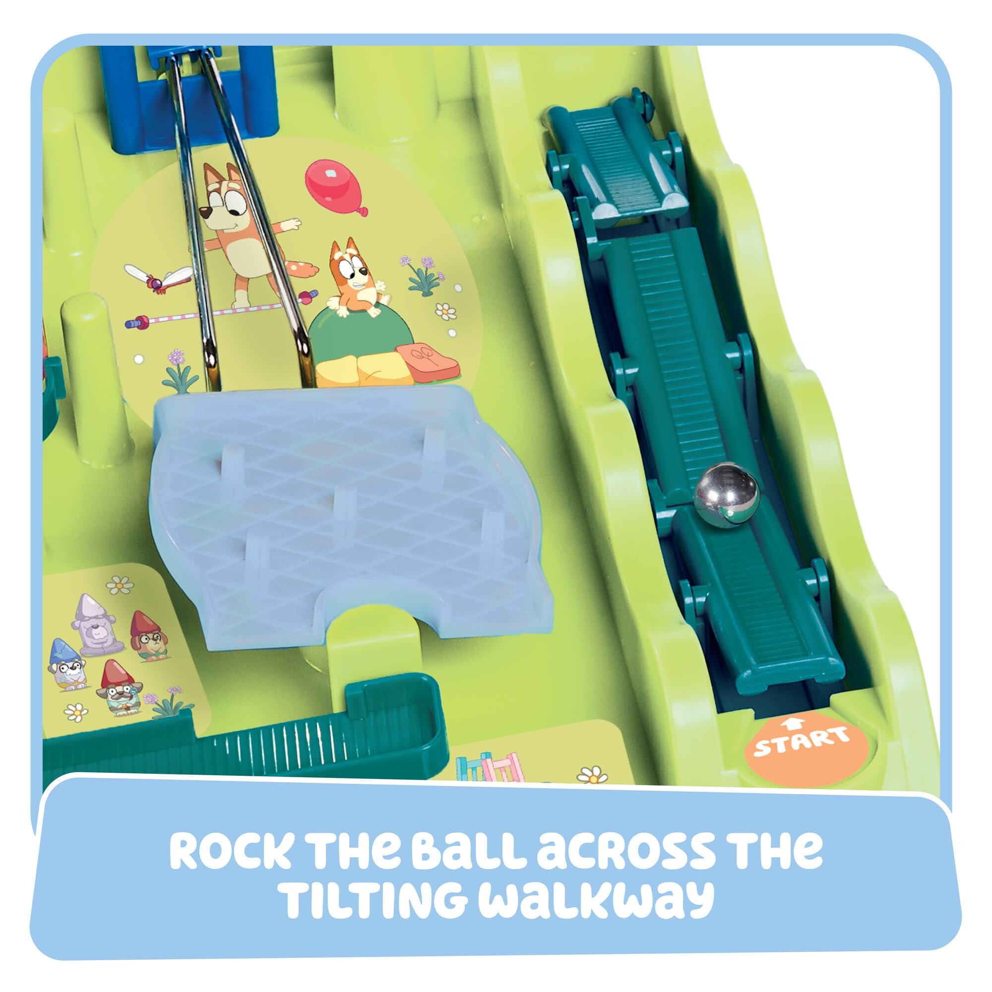 Bluey Screwball Scramble Game - Maze Challenge with Timer & Obstacles