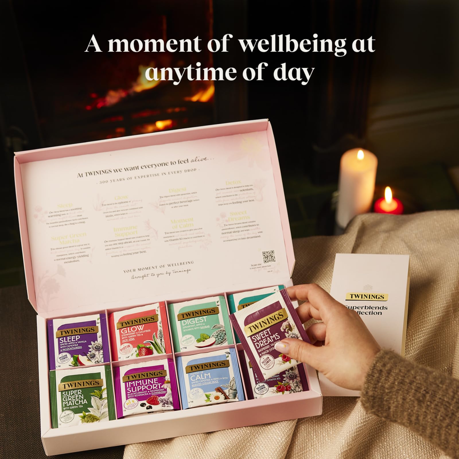 Twinings Superblends Collection Gift Box - 20 Recyclable Herbal & Green Tea Bags 8