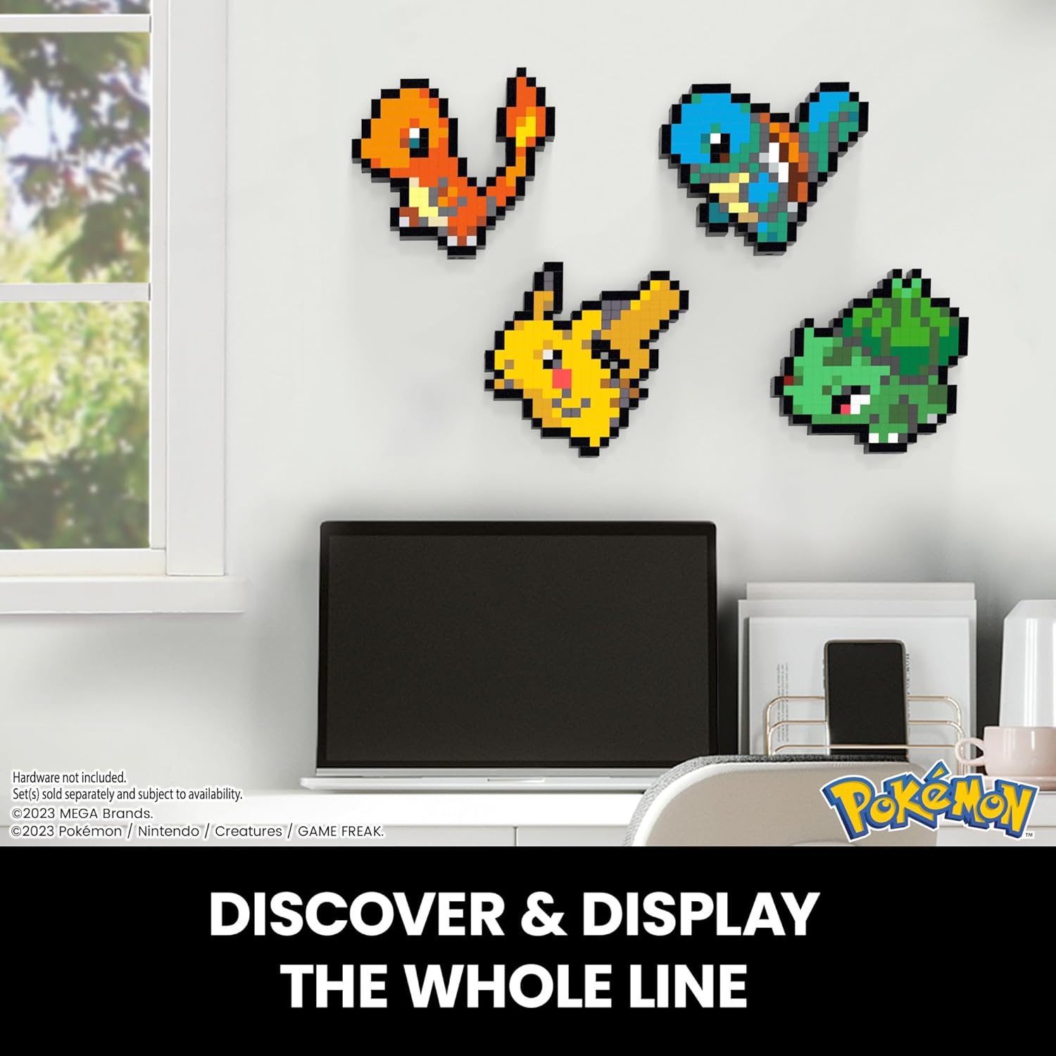 MEGA Pokémon Pikachu Building Set - 400-Piece Pixel Art Figure for Adult Collectors 3