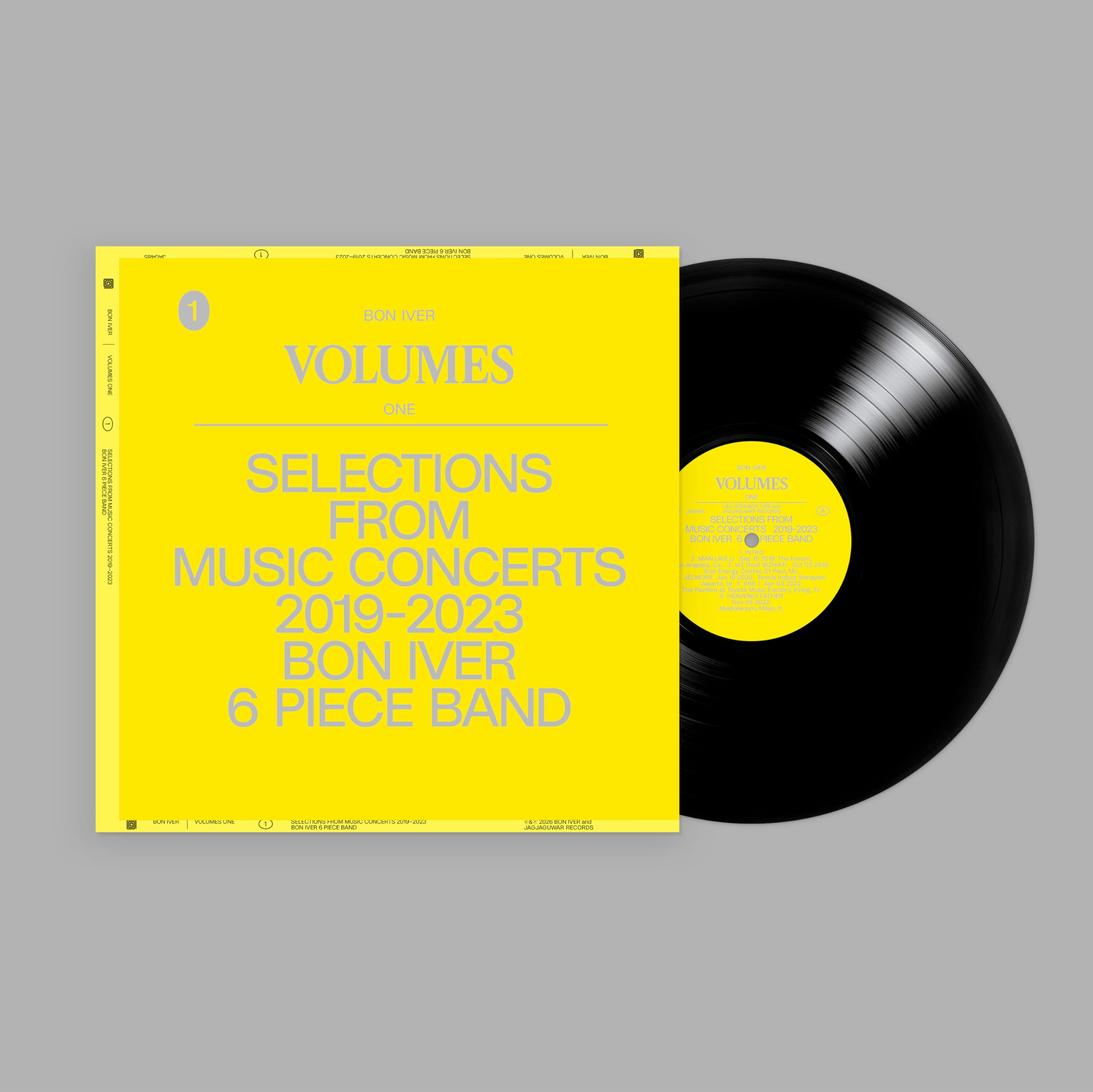 Bon Iver - VOLUMES: ONE [LP Vinyl]