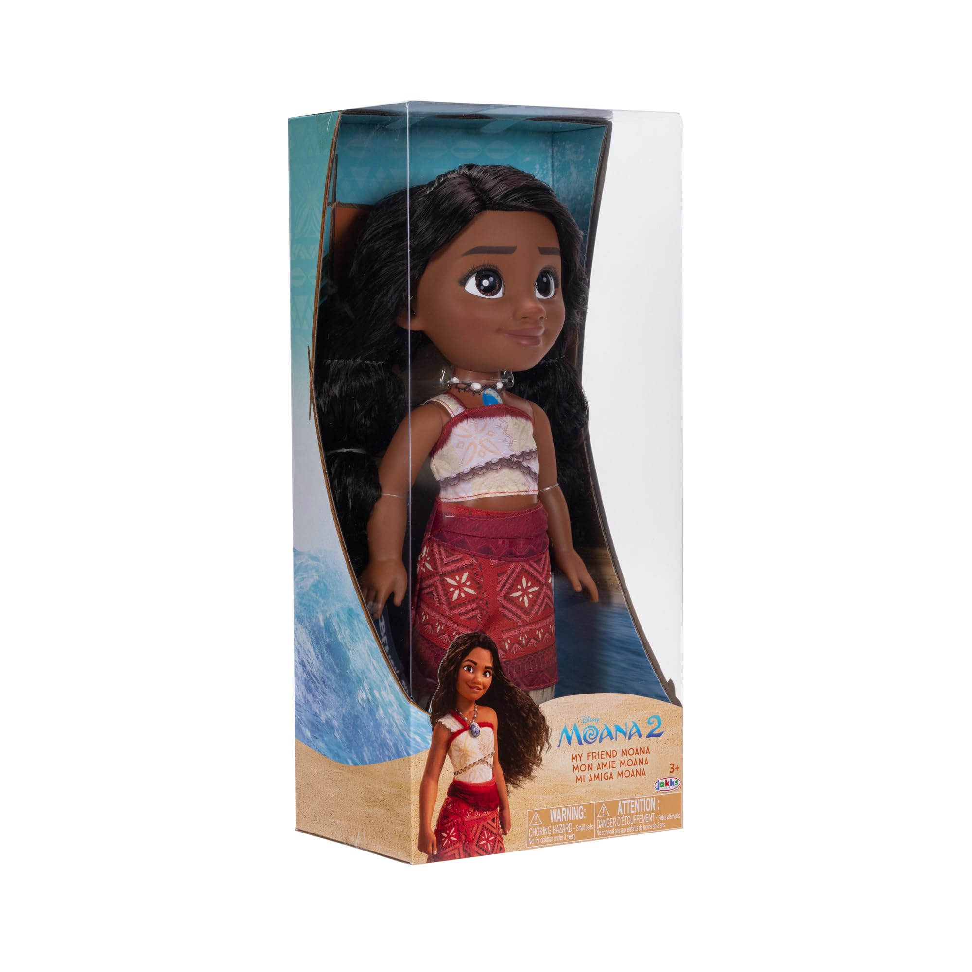 Disney Moana 2 Jakks Pacific My Friend Moana Doll | 14"/36cm Tall | Ages 3+ 4