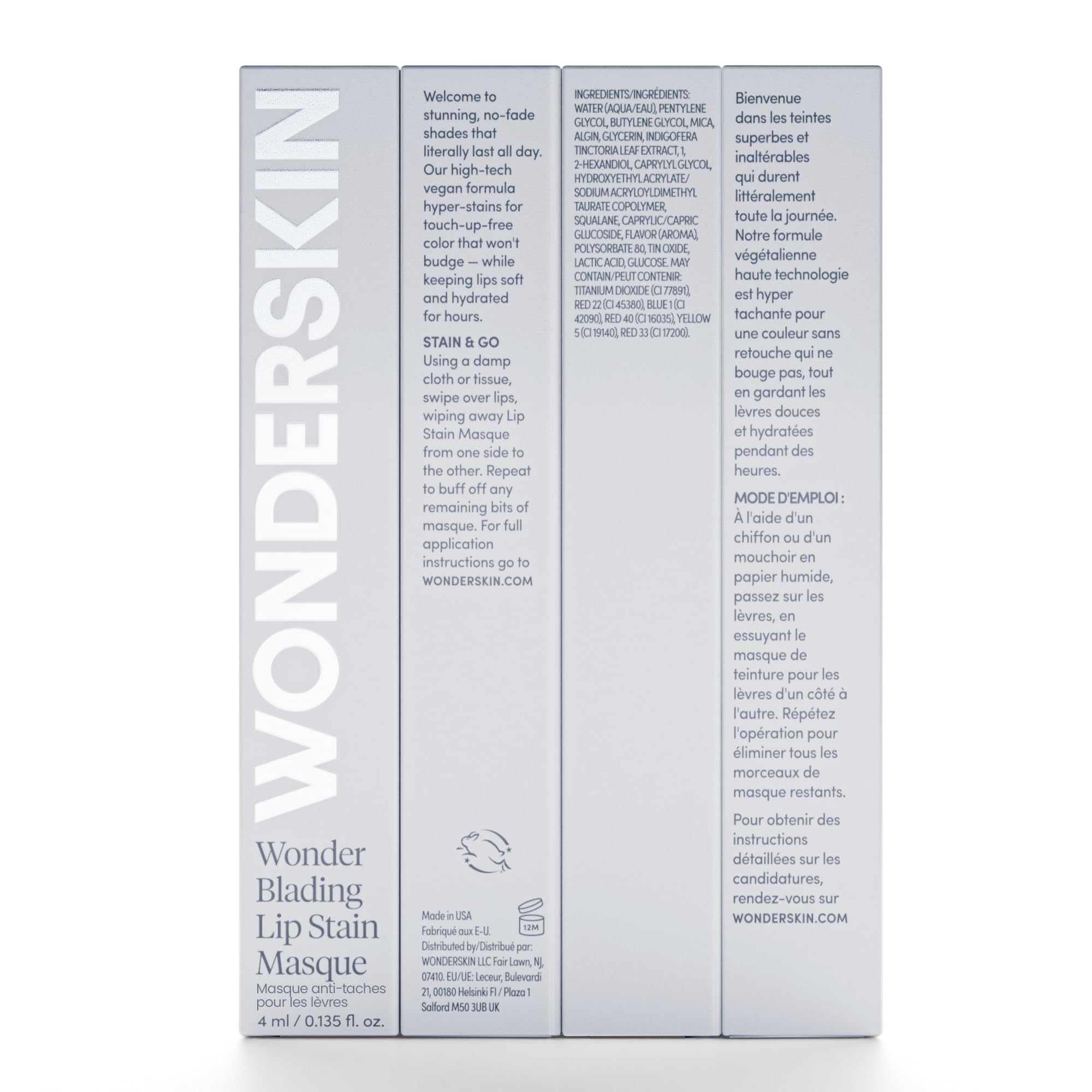 Wonderskin Wonder Blading Lip Stain Peel Off Masque - Romance Stain & Go 4