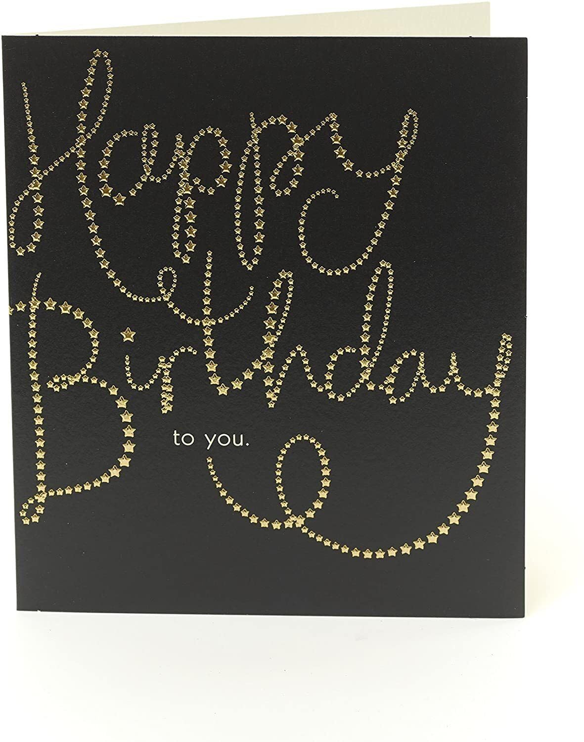 UK Greetings | Birthday Card | Happy Birthday Gifts | Her/Him | Gold Letter 5