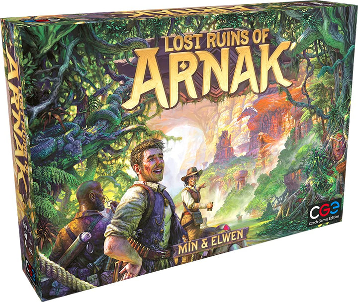 Tschechische Spiele-Edition | Verlorene Ruinen von Arnak | Brettspiel | 1 bis 4 Spieler