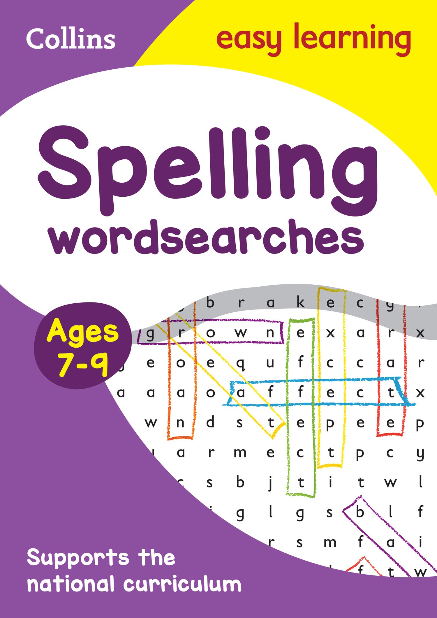 Collins Spelling Word Searches Ages 7-9 - Word Games for Home Learning