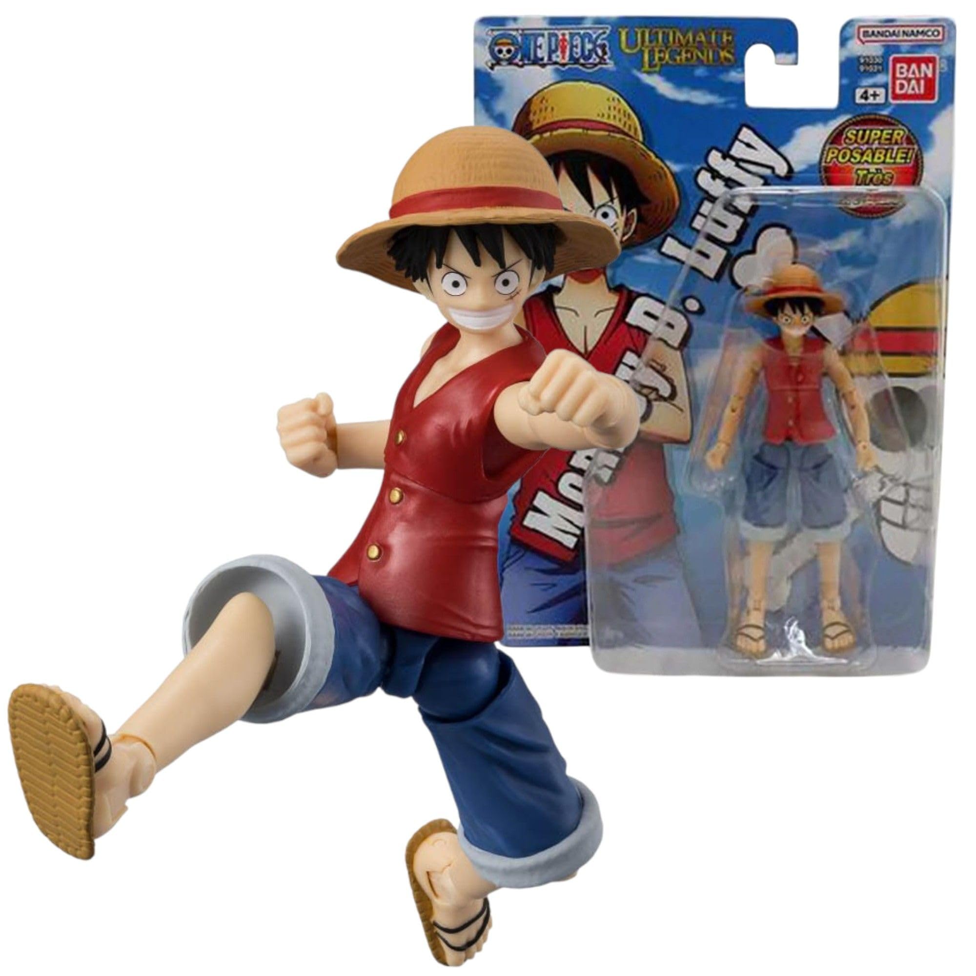 BANDAI Ultimate Legends Luffy Action Figure - 12.5cm Posable Anime Figure with Accessories 10