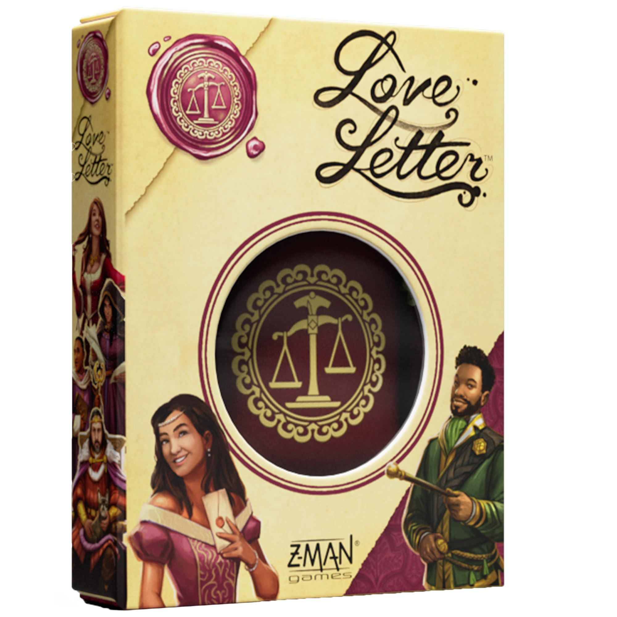 Z-Man Games Love Letter Card Game - Family Strategy Card Game for 2-6 Players 1