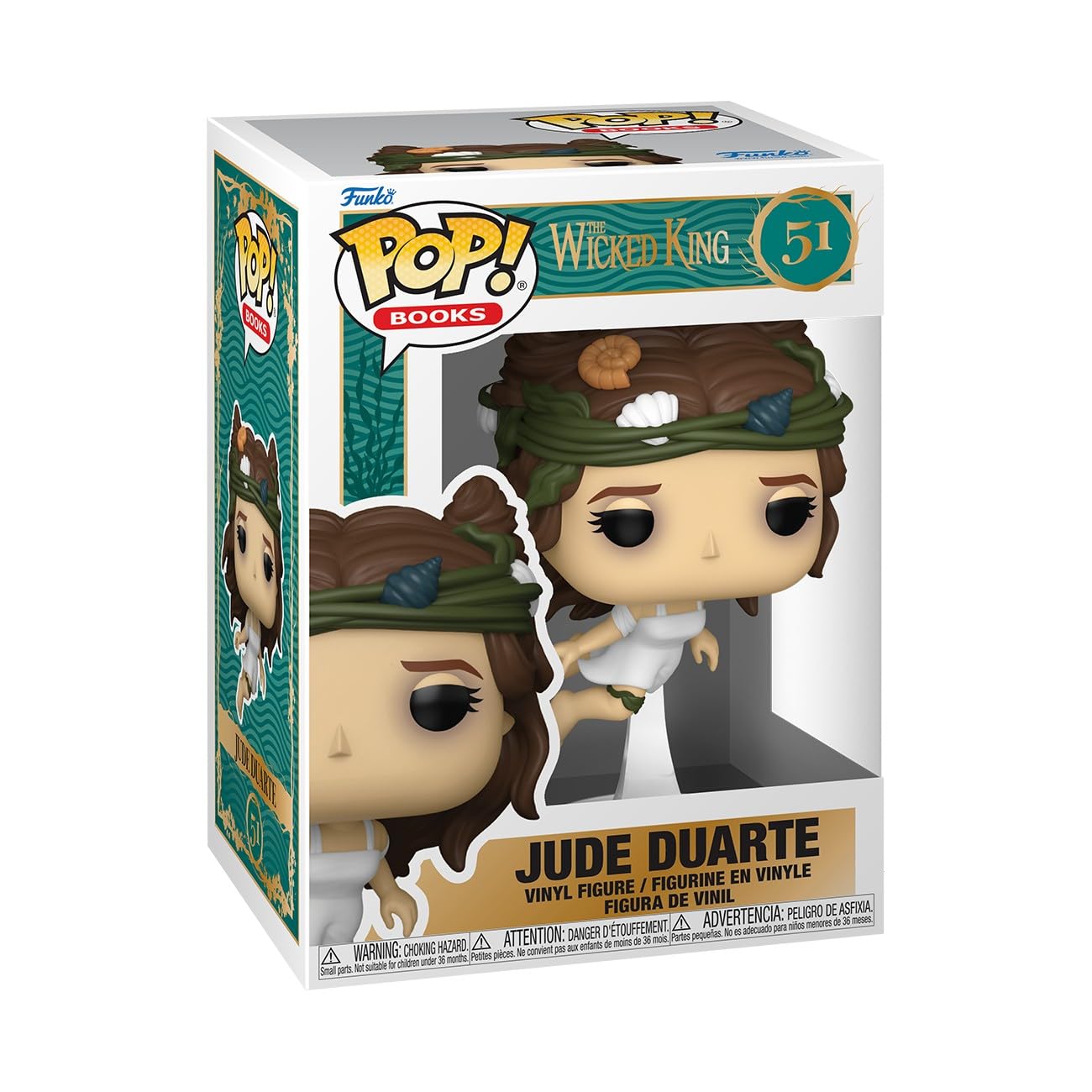 Funko POP! Books: Jude Duarte - The Wicked King (The Folk of the Air Series) Vinyl Figure