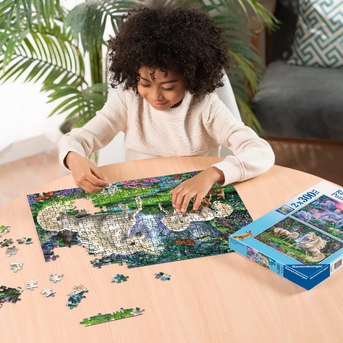 Ravensburger Unicorn Jigsaw Puzzles - 2x 300 Pieces, Ages 9+ 6