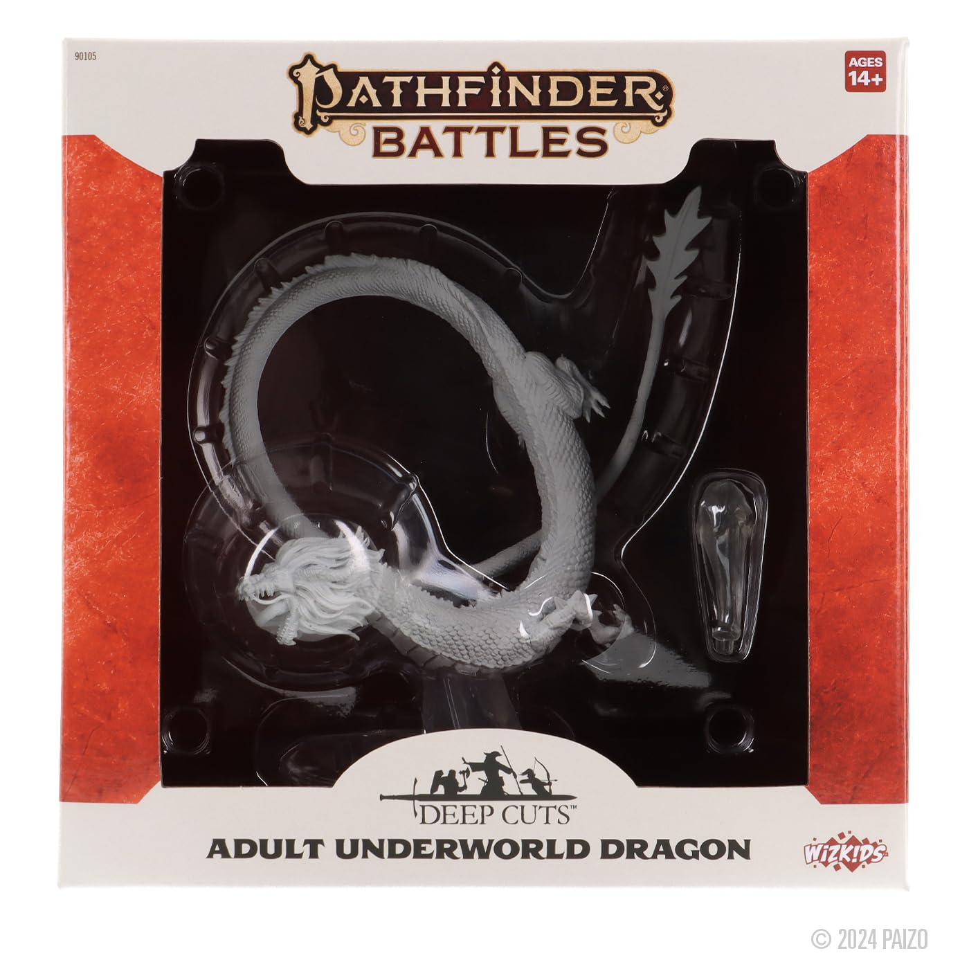 WizKids Pathfinder Battles Miniature - Adult Underworld Dragon | Plastic | 454g 2