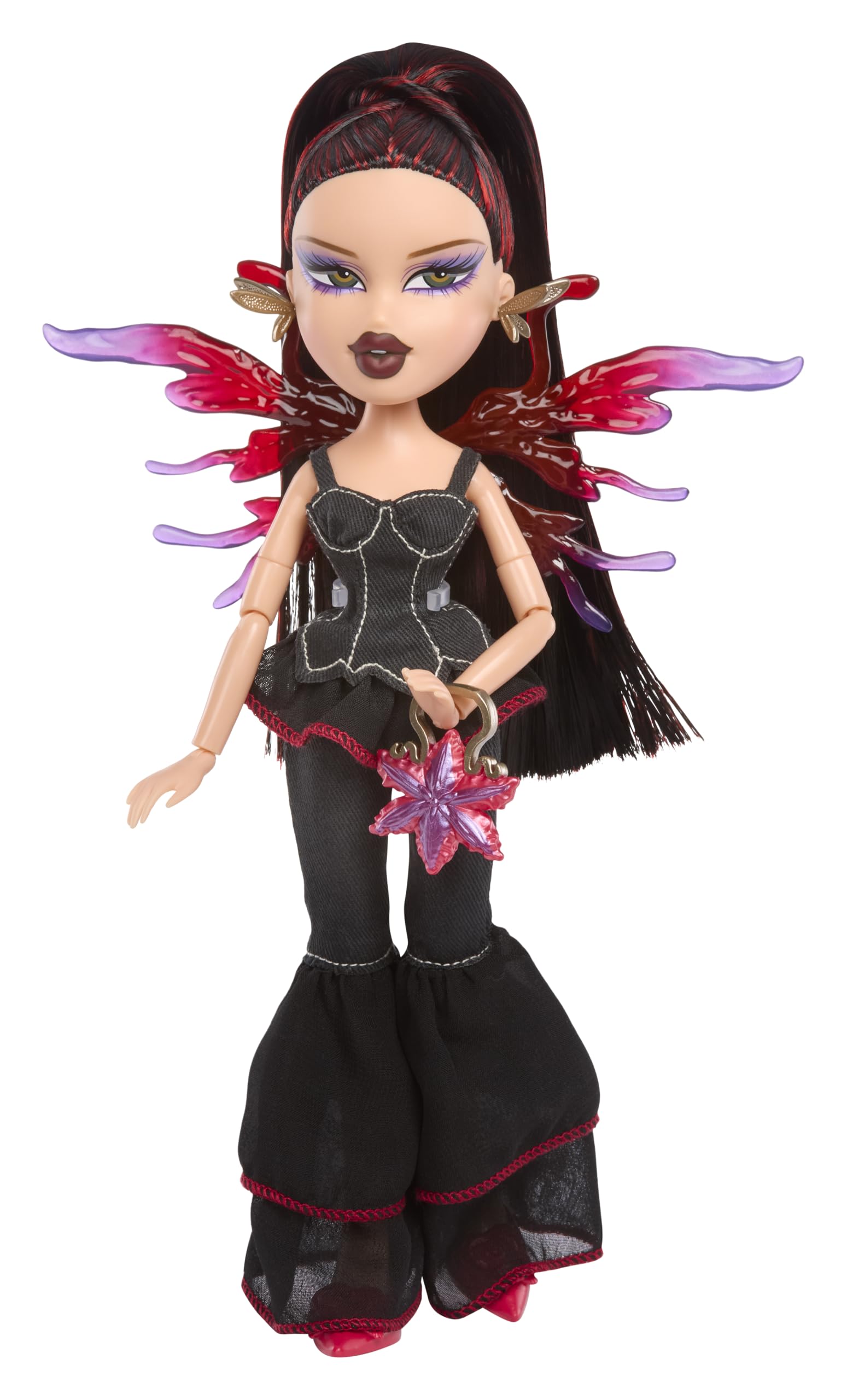 Bratz Fashion Pixiez Lina - Collectible Fantasy Doll with Transformable Wings and Fashion Accessories 12