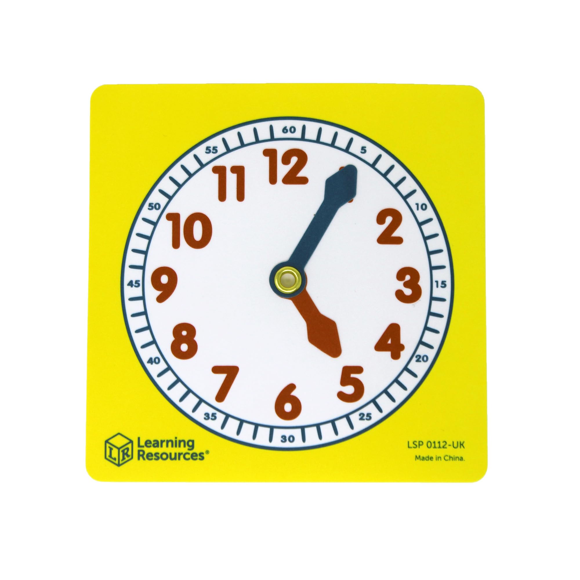 Learning Resources Pupil Clock Dials - Hands-on Time Telling Practice | Set of 10 | Ages 4+