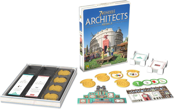 Repos Production 7 Wonders Architects: Medals Board Game Expansion (ASMARCMEDEN01)