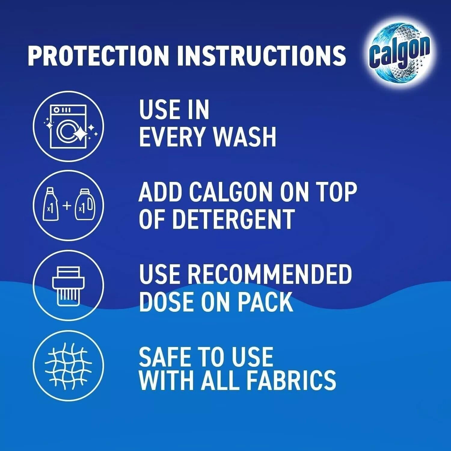 Calgon 4-in-1 Washing Machine Cleaner and Water Softener Tablets - 30 Tabs, Lemon Scent 6