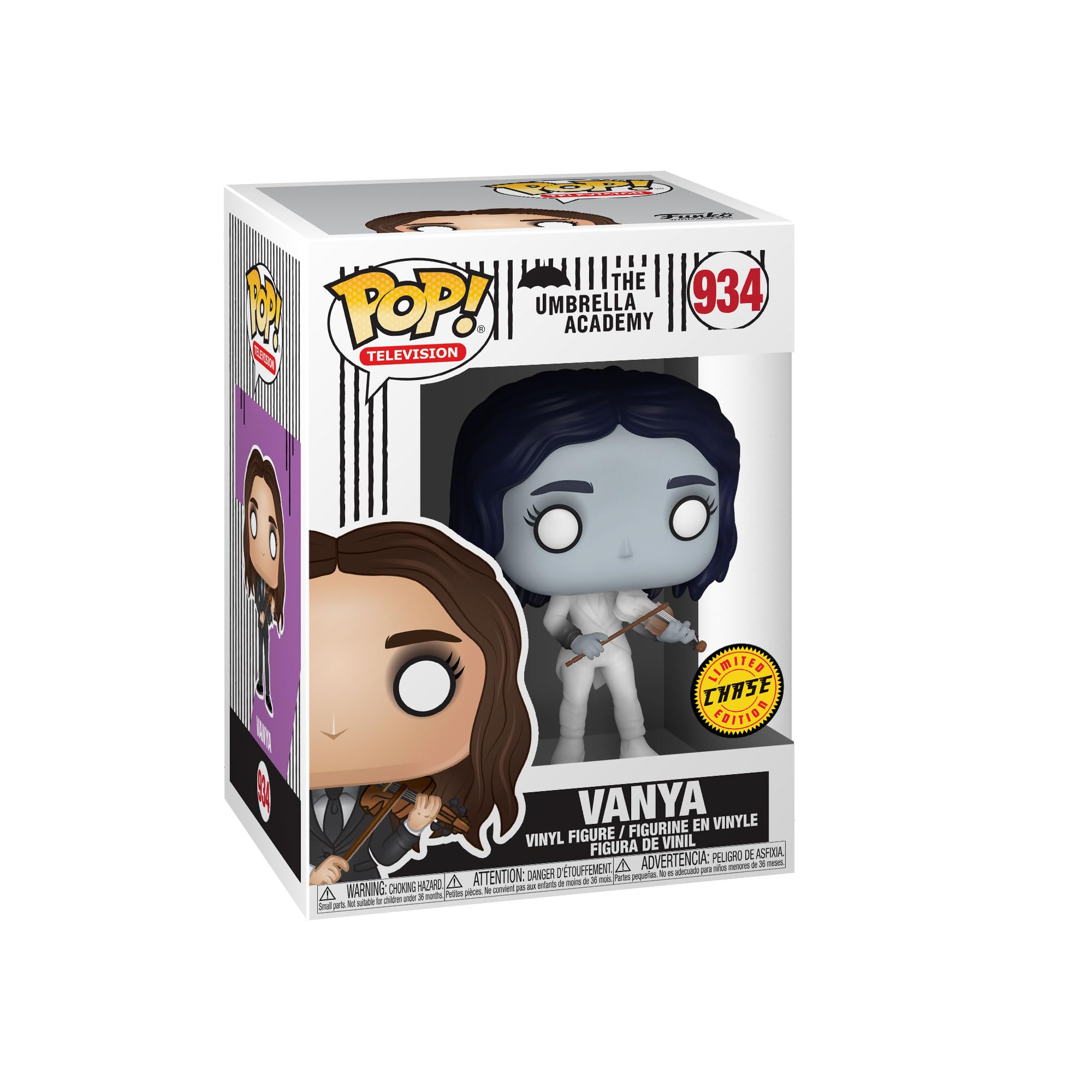 Funko Pop! TV: Umbrella Academy - Vanya Hargreeves Vinyl Figure with Rare Chase Variant (44516) 4