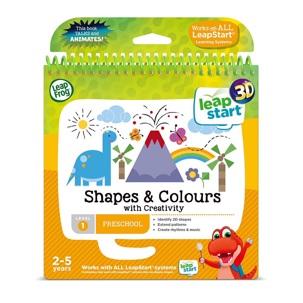 LeapFrog 460503 Shapes and Colours Activity Book - Educational Learning for Ages 2-5 2