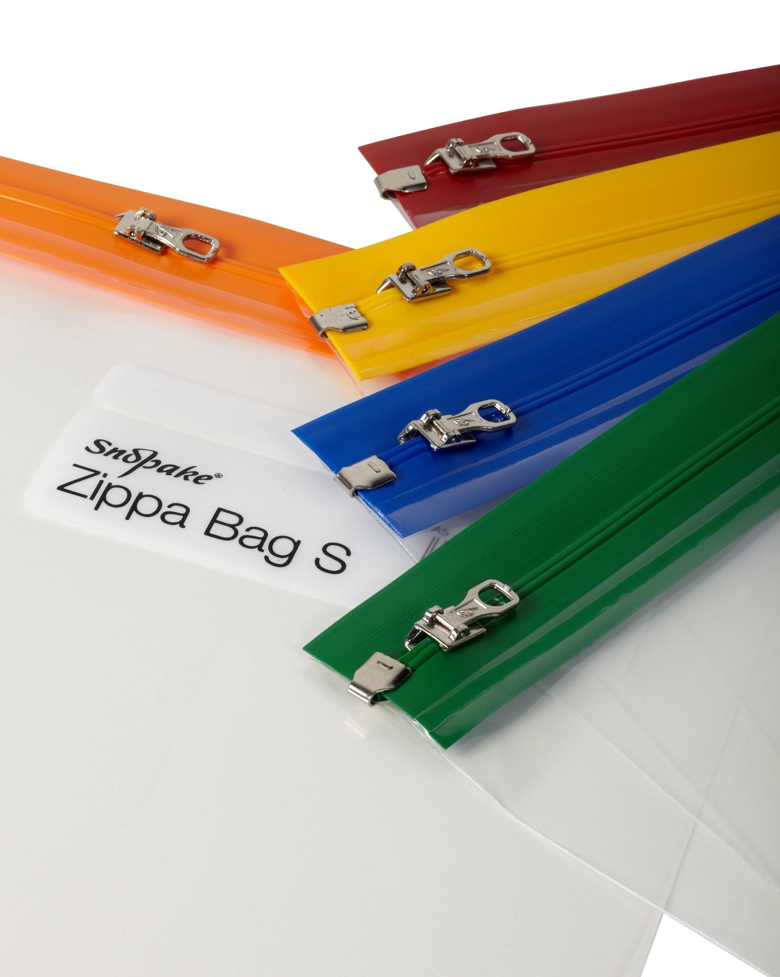 Snopake A4 Plus Zippa-Bag ‘S’ Classic with Write-On Label | Pack of 5 | Water Resistant 2