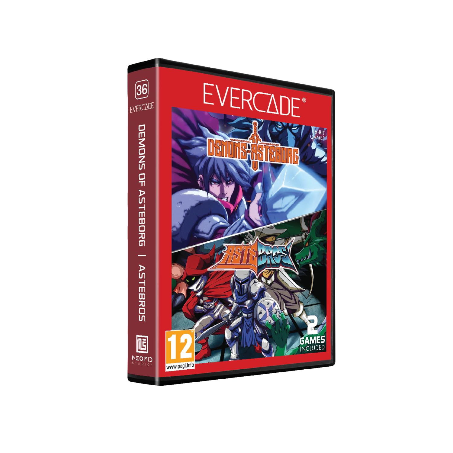 Demons of Asteborg and Astebros - Evercade Dual Cartridge 6
