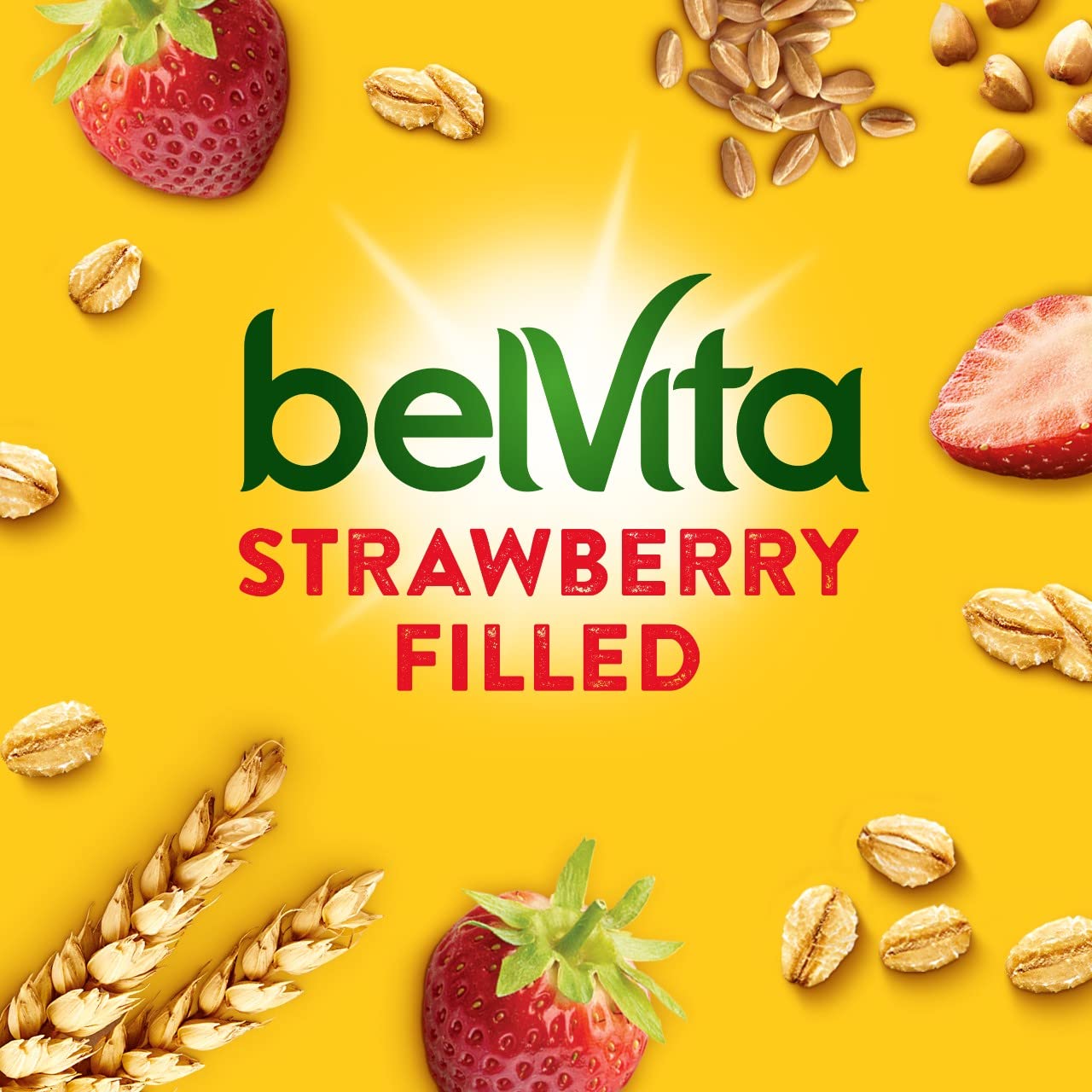Belvita Soft Bakes Breakfast Biscuits - Strawberry Filled | Pack of 5 (250g) 6