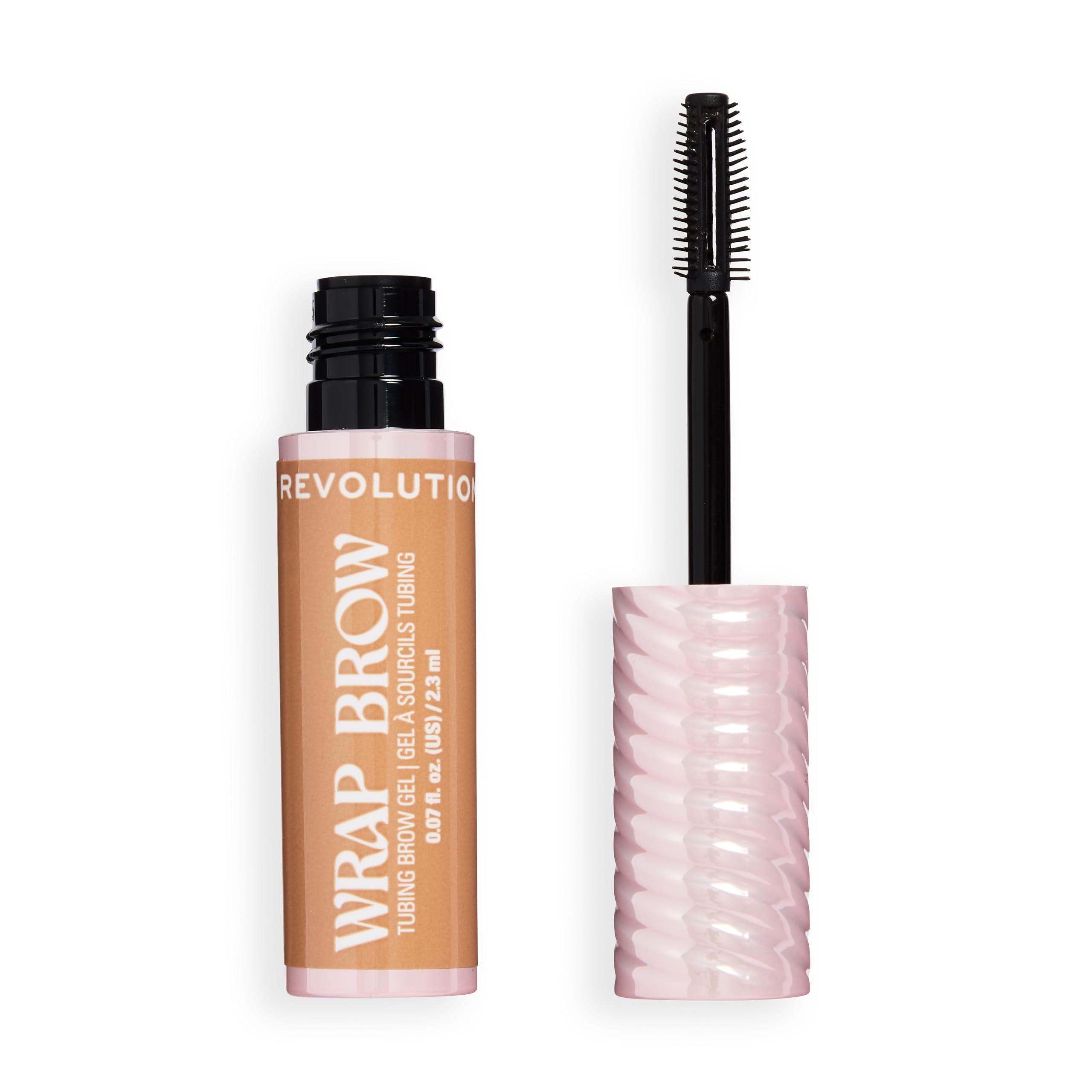 Revolution Beauty London Wrap Brow Tubing Gel - Shape & Sculpt | Cool Medium Brown | 2.3 ml