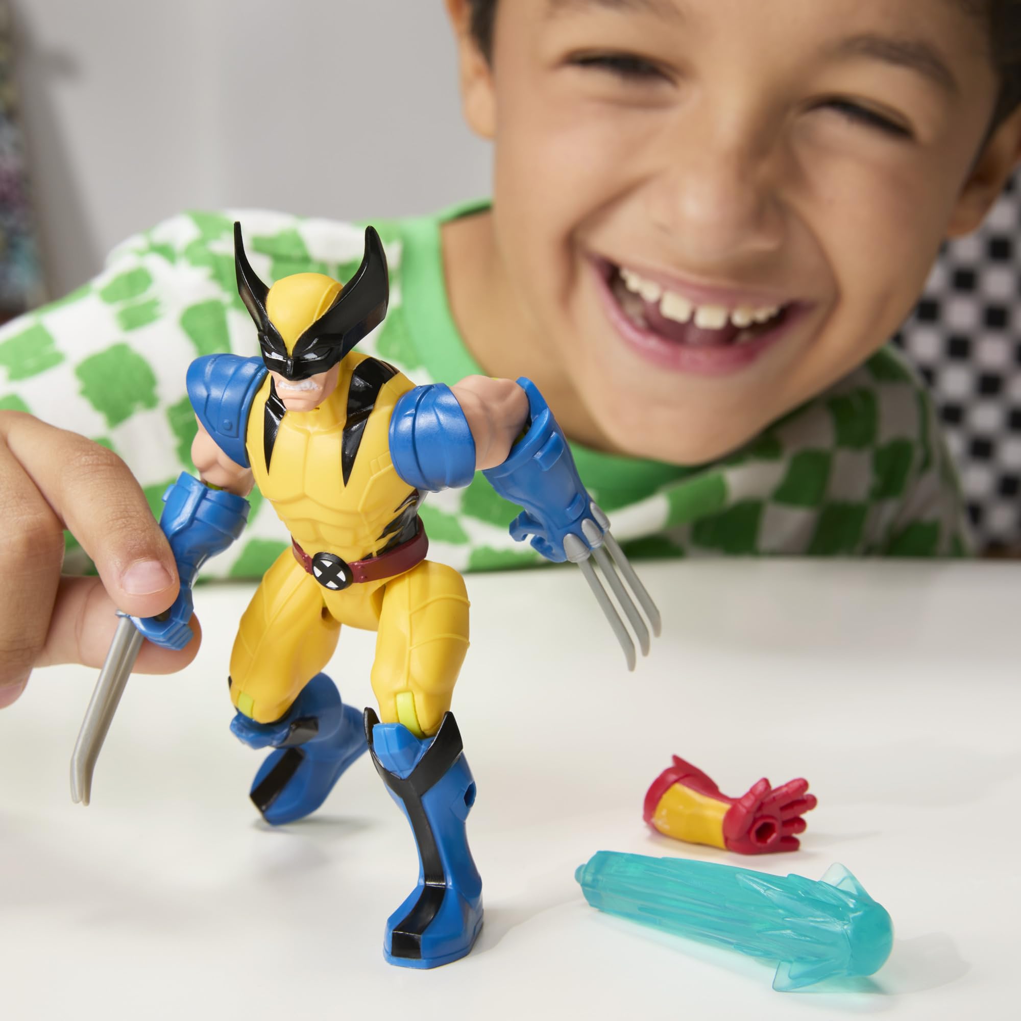 MixMashers Marvel Wolverine Custom Avengers Mix-And-Match Action Figure 6
