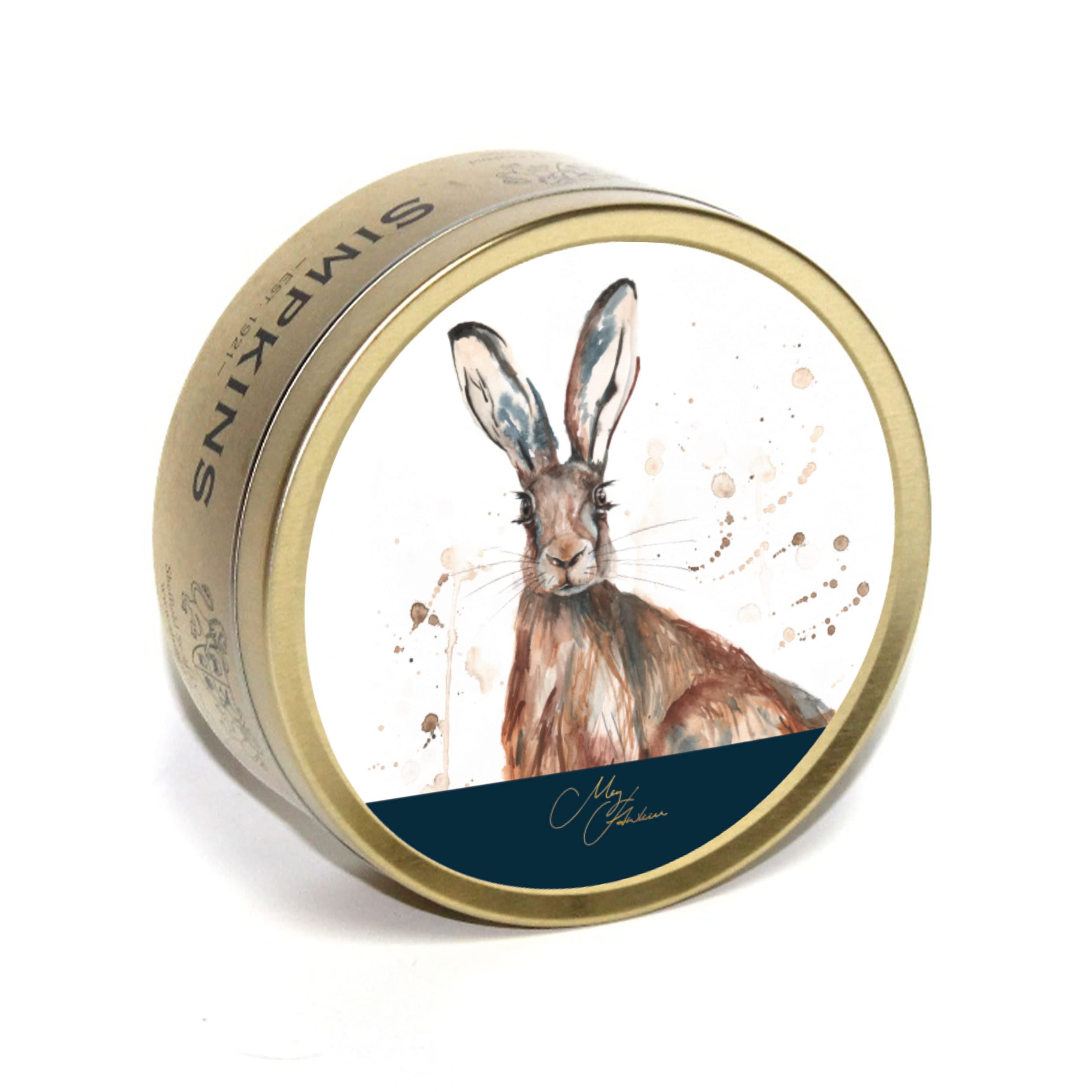Nipits Simpkins - Meg Hawkins Hare Tin with Mixed Fruit Drops | 175g Hard Sweets 1