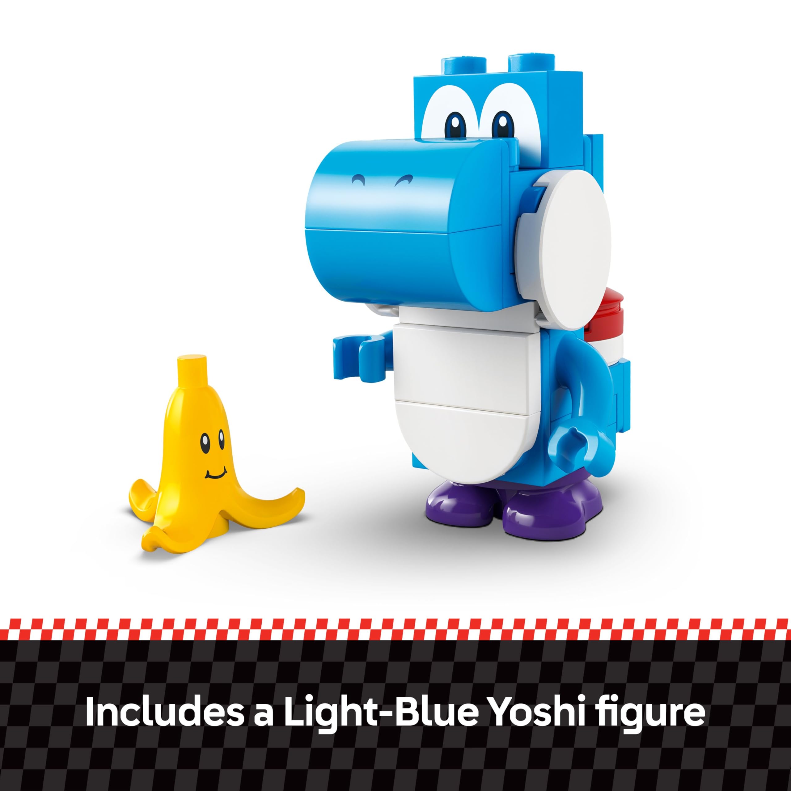 LEGO Super Mario: Mario Kart – Yoshi Bike Set - Building Toy for Kids 7+ 3