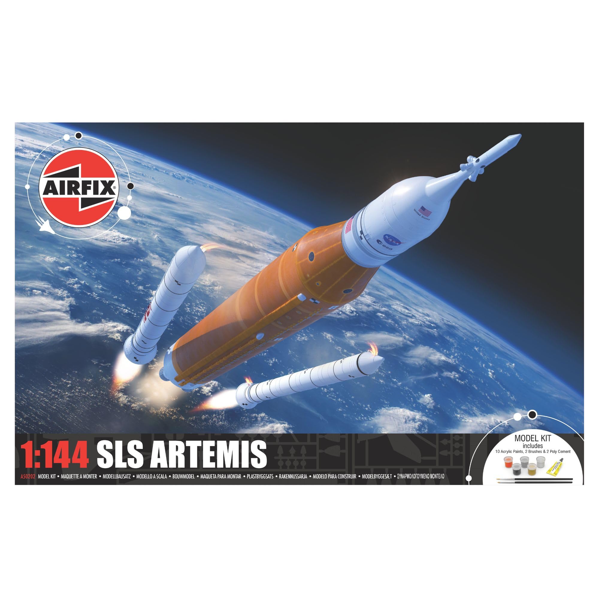 Airfix SLS Artemis Gift Set A50202 - Plastic Model Kit for Adults & Kids 6