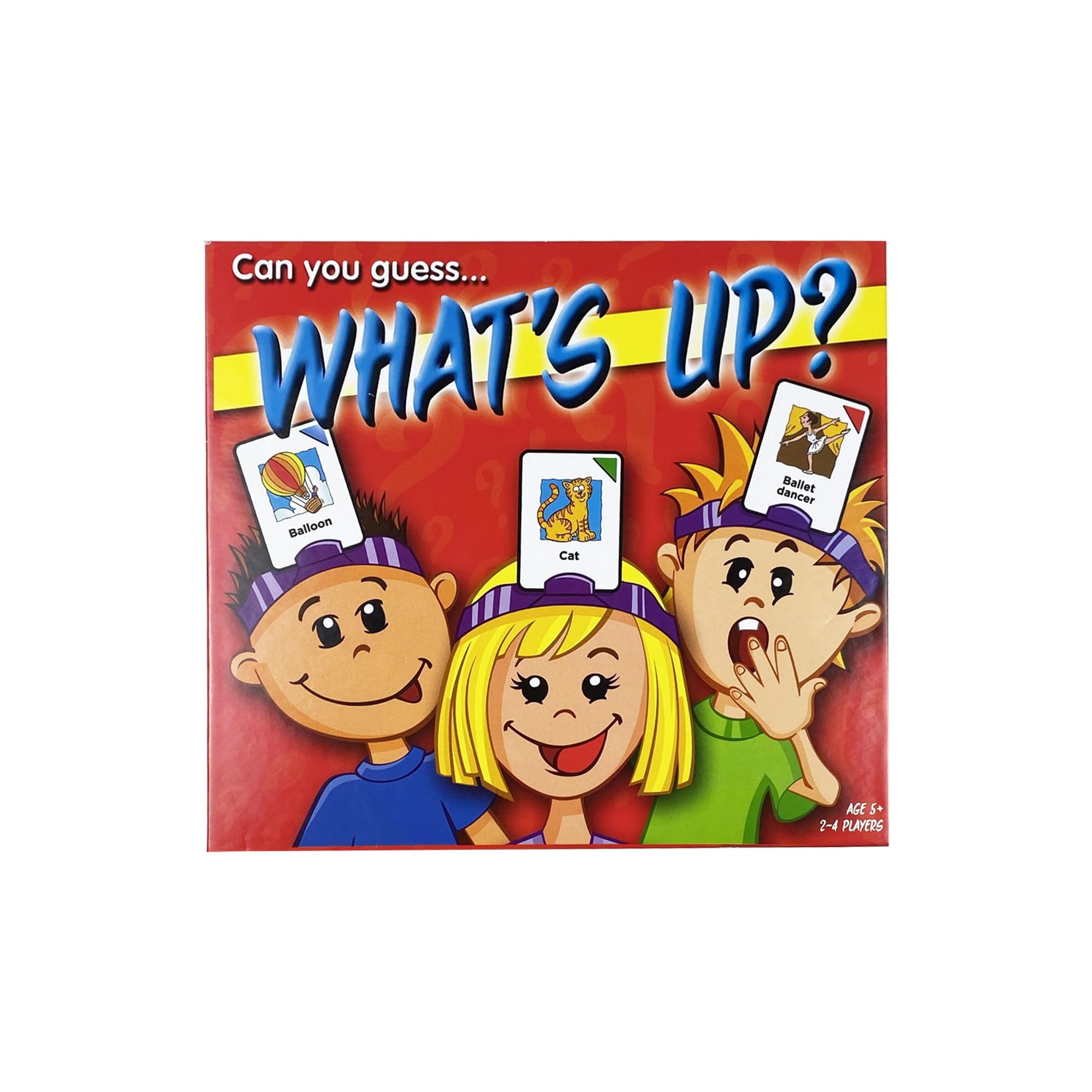 University Games What's Up? - Fast Word Guessing Party Game | Ages 5+ | 2-4 Players