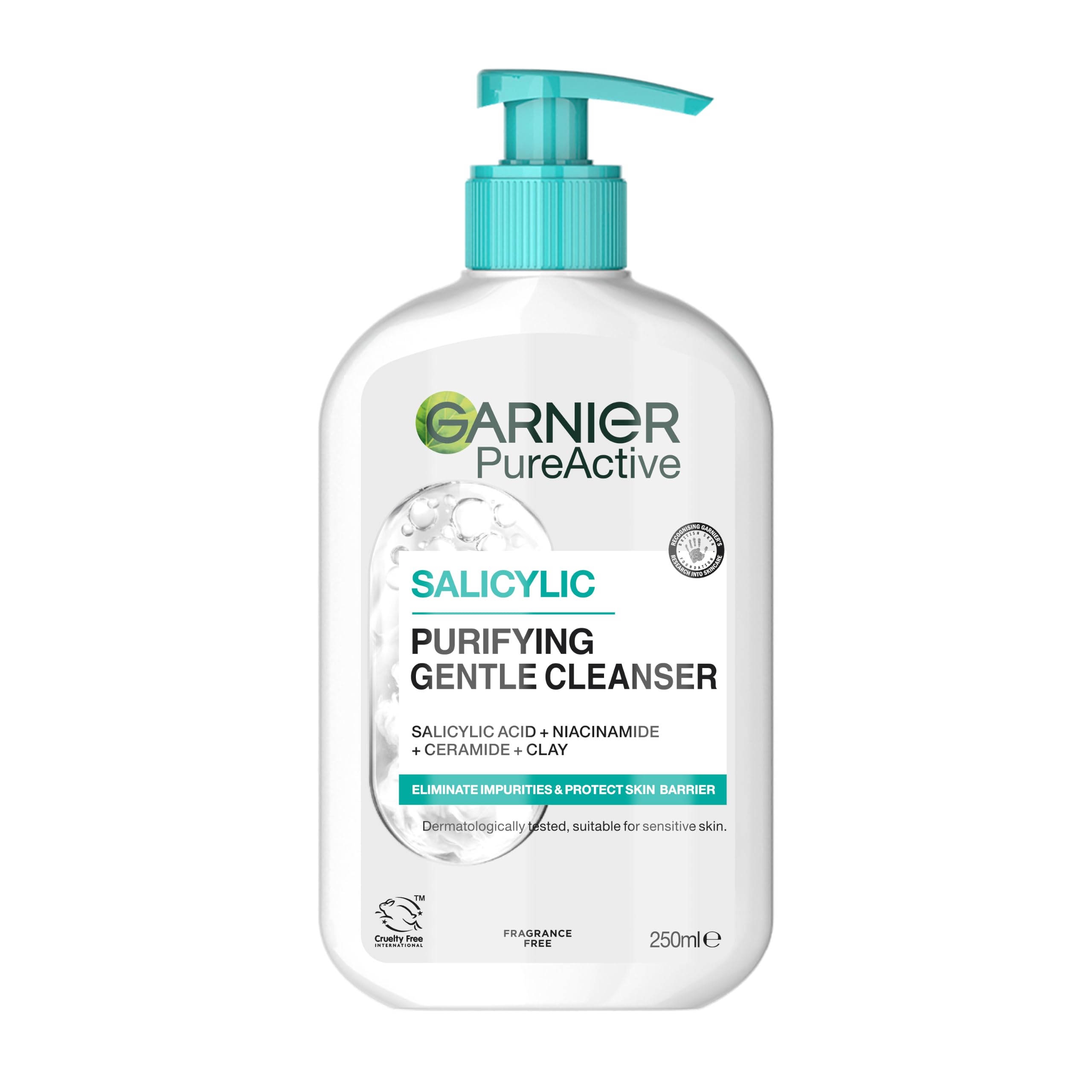 Garnier Pure Active Salicylic Purifying Gentle Face Cleanser - 250 ml 1