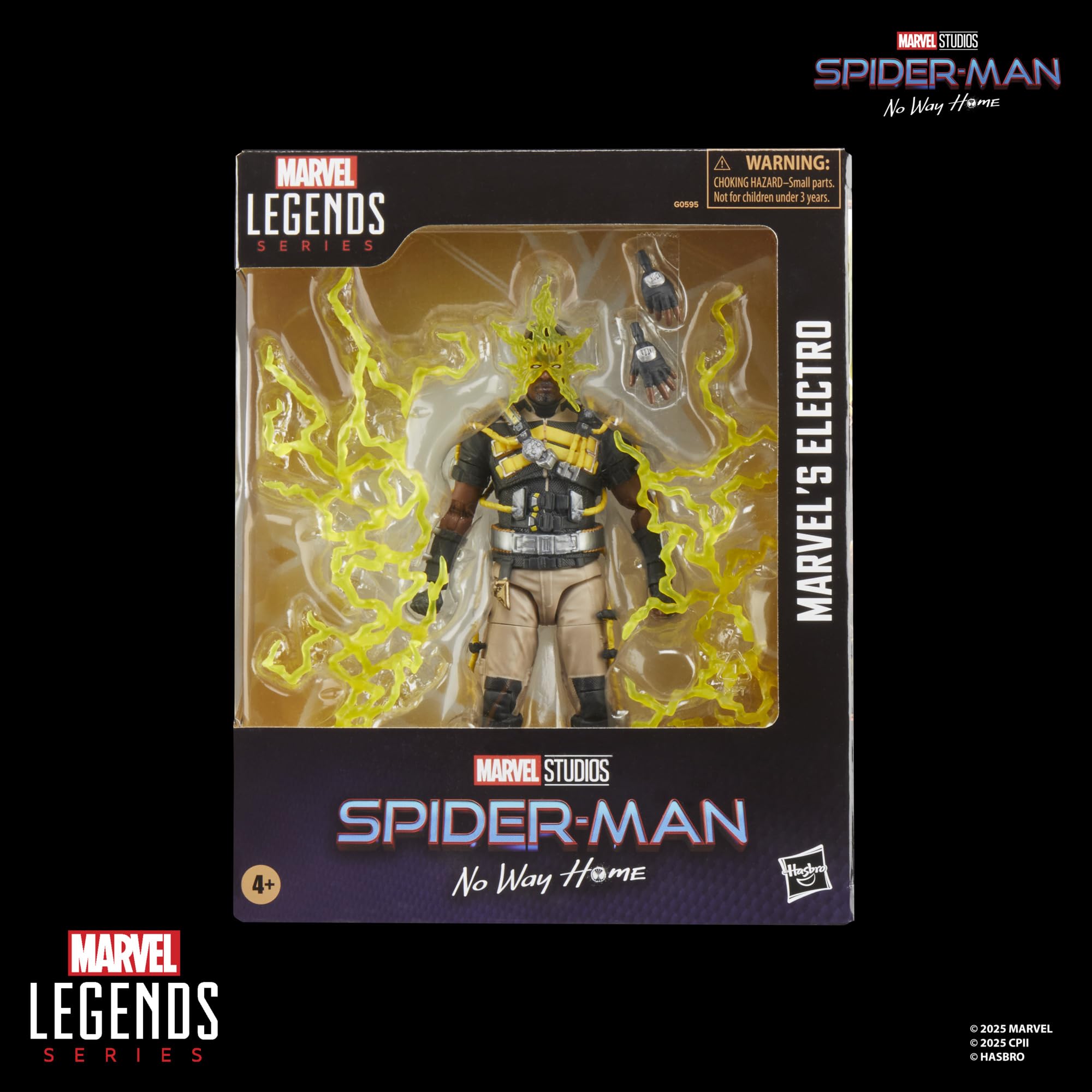 Marvel Legends Series Marvel’s Electro - 15 cm Action Figure from Spider-Man: No Way Home 6