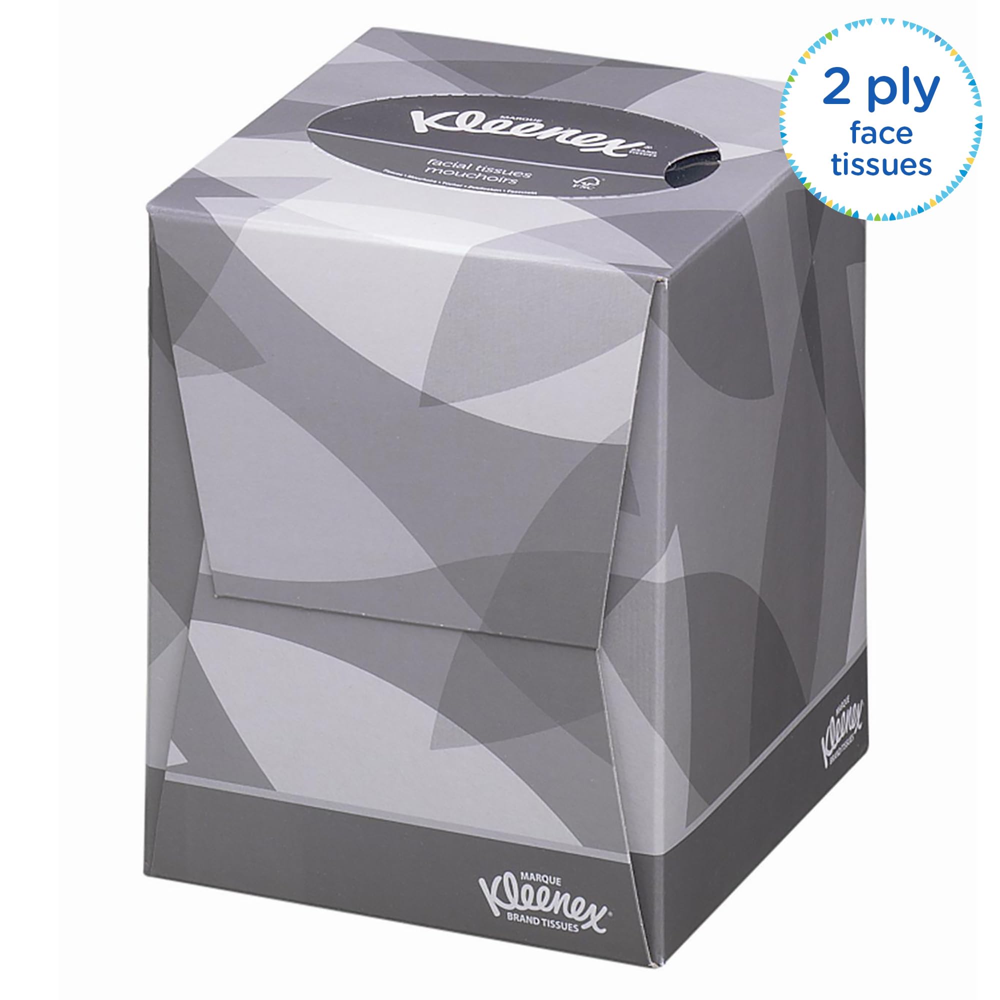 Kleenex Facial Tissue Box - 2-Ply White, Fragrance-Free | 12 Boxes x 88 Sheets (1,056 Total) 5