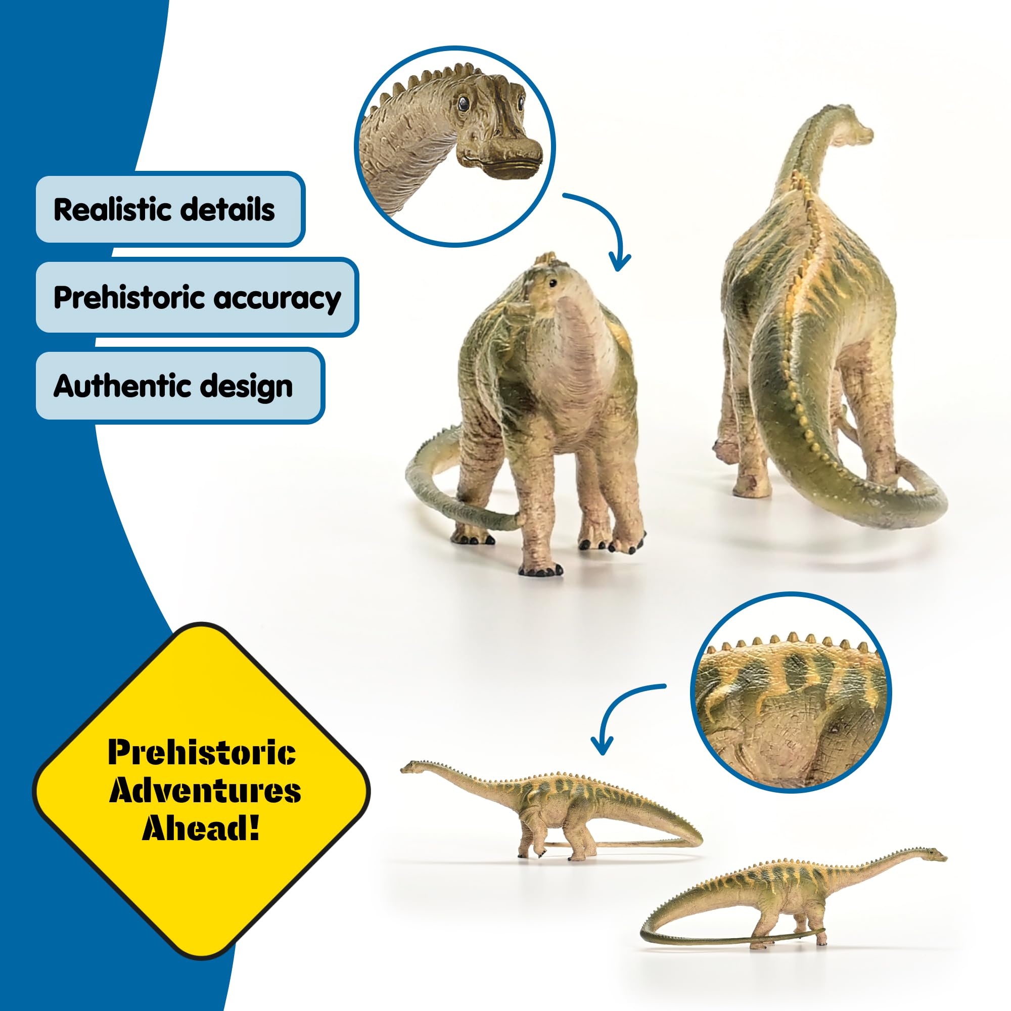 schleich 15047 Diplodocus Dinosaur Figurine for Ages 36 Months to 15 Years