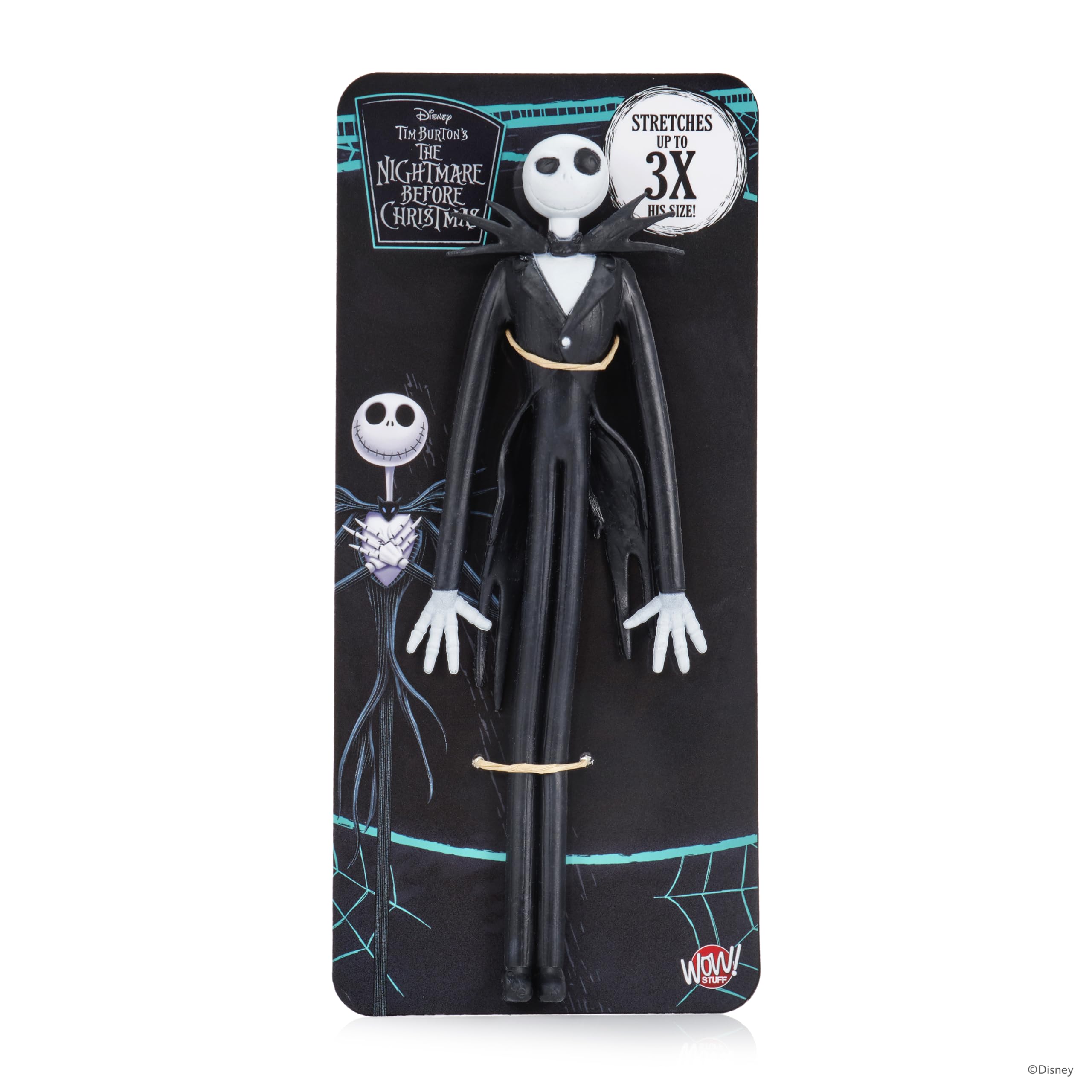 WOW! Stuff Disney The Nightmare Before Christmas Stretchy Jack Skellington - Super Stretchy Fun for Kids & Collectors 5