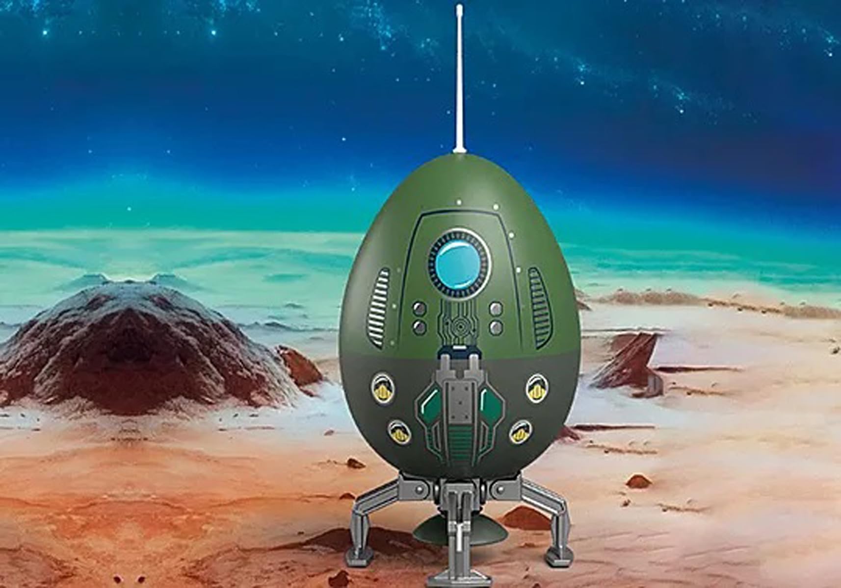 Playmobil 72103 Play Egg: Outer Space - Surprise Egg with Astronaut & Alien 3