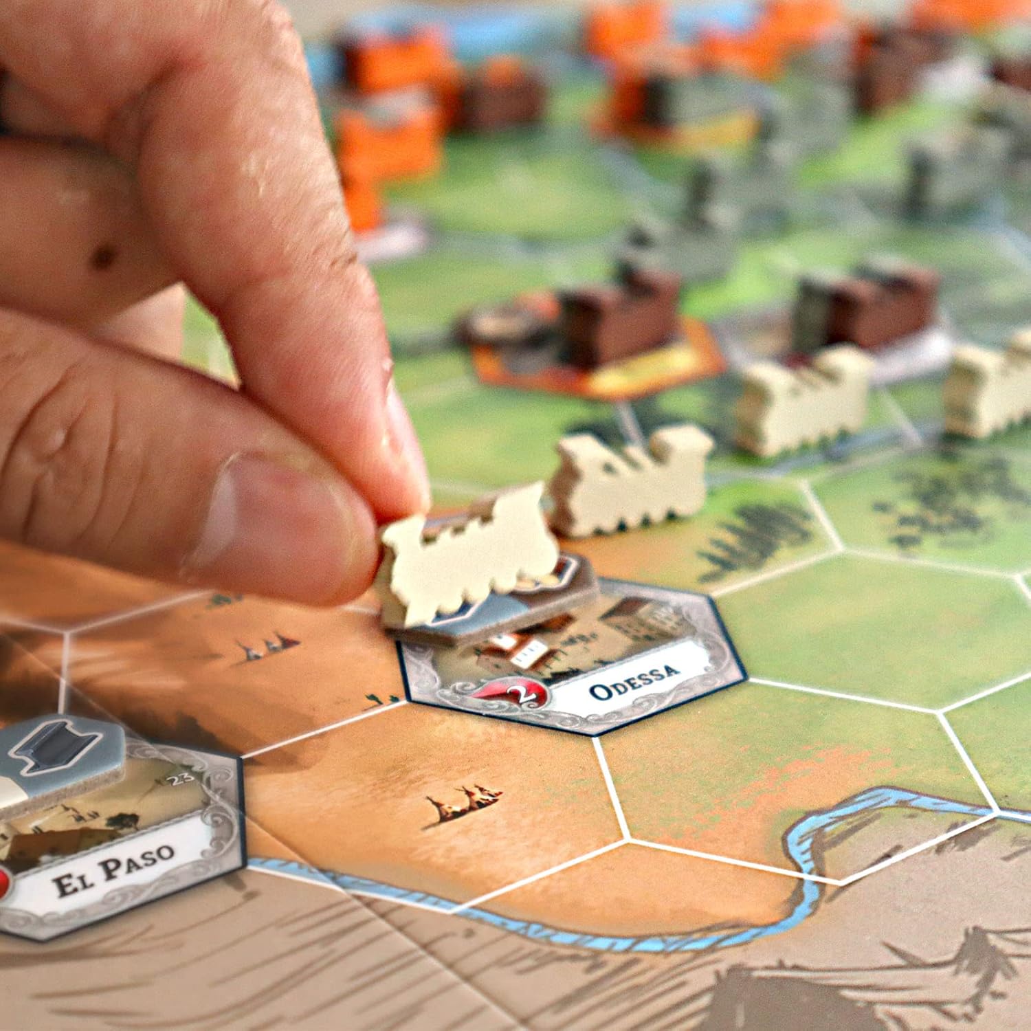 Moaideas Game Design Mini Express Board Game 2