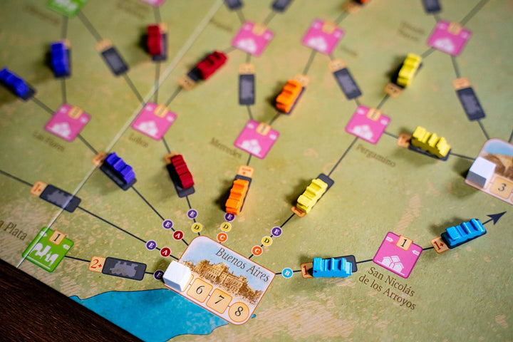 Capstone Games Age of Rail: Allegheny & La Pampa Expansion (CAS-IR402)