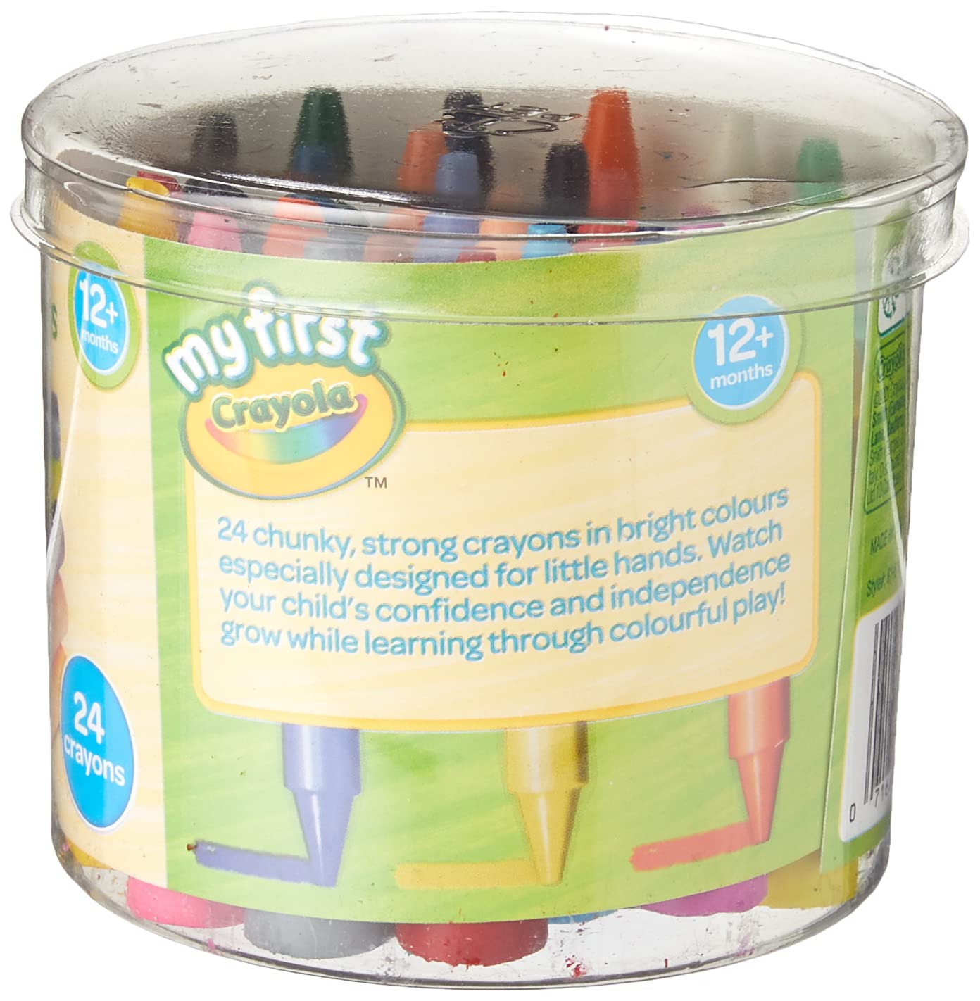 Crayola My First Easy Grip Jumbo Crayons - 24 Count for Toddlers 2