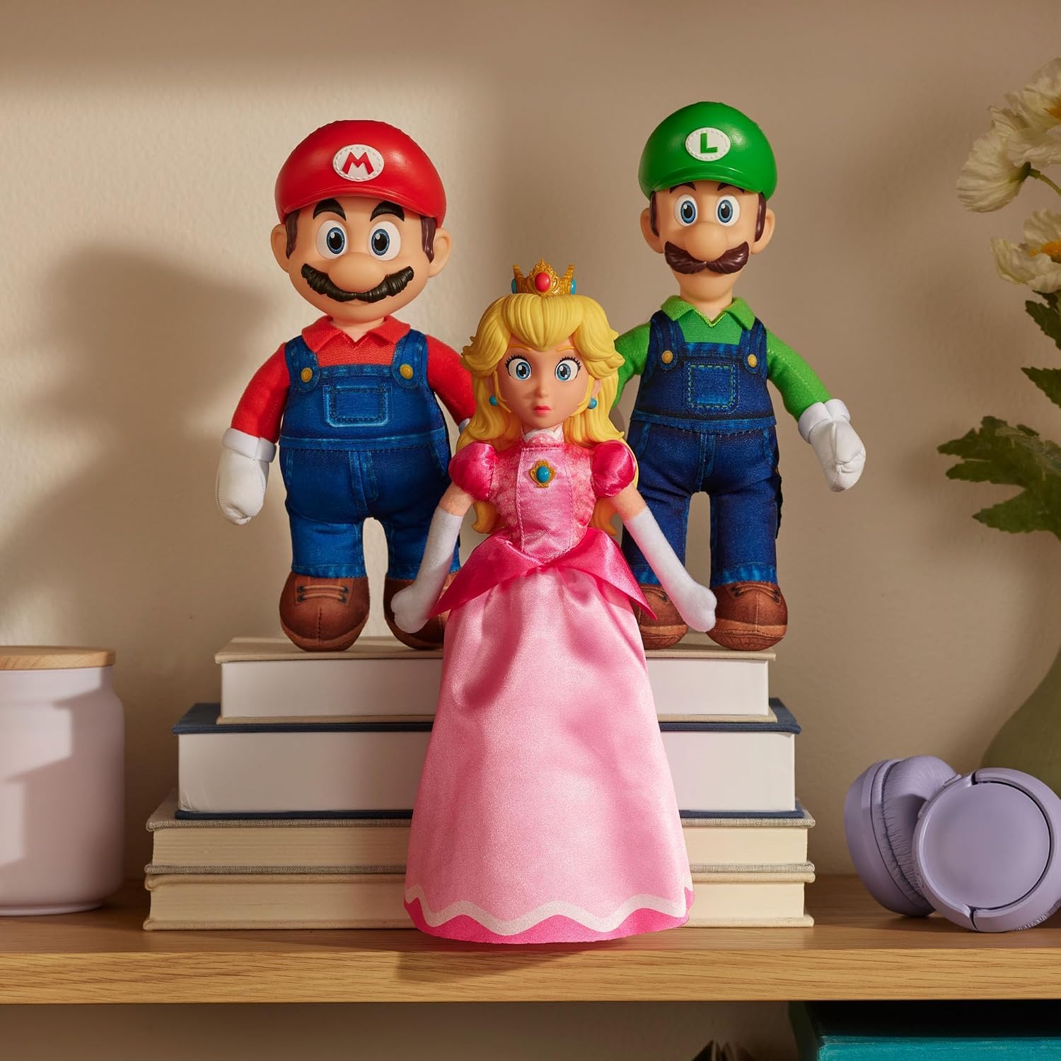 THE SUPER MARIO BROS. MOVIE Luigi Jumbo Roto Plush - 14.96 inches | Ages 3+ | Standard Edition 2