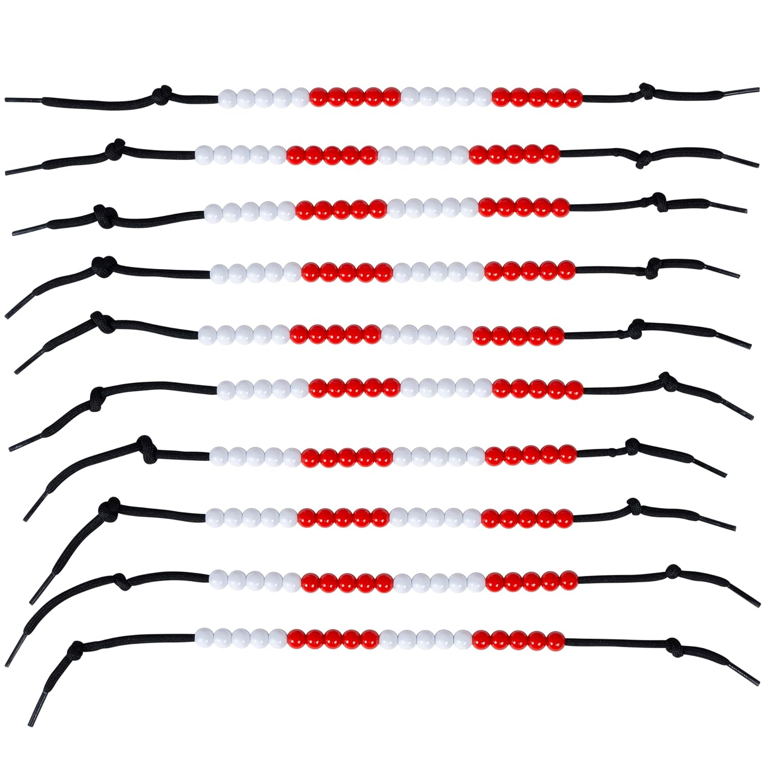 EDX Education 20 Bead String Set - Educational Math Learning Tool for Kids