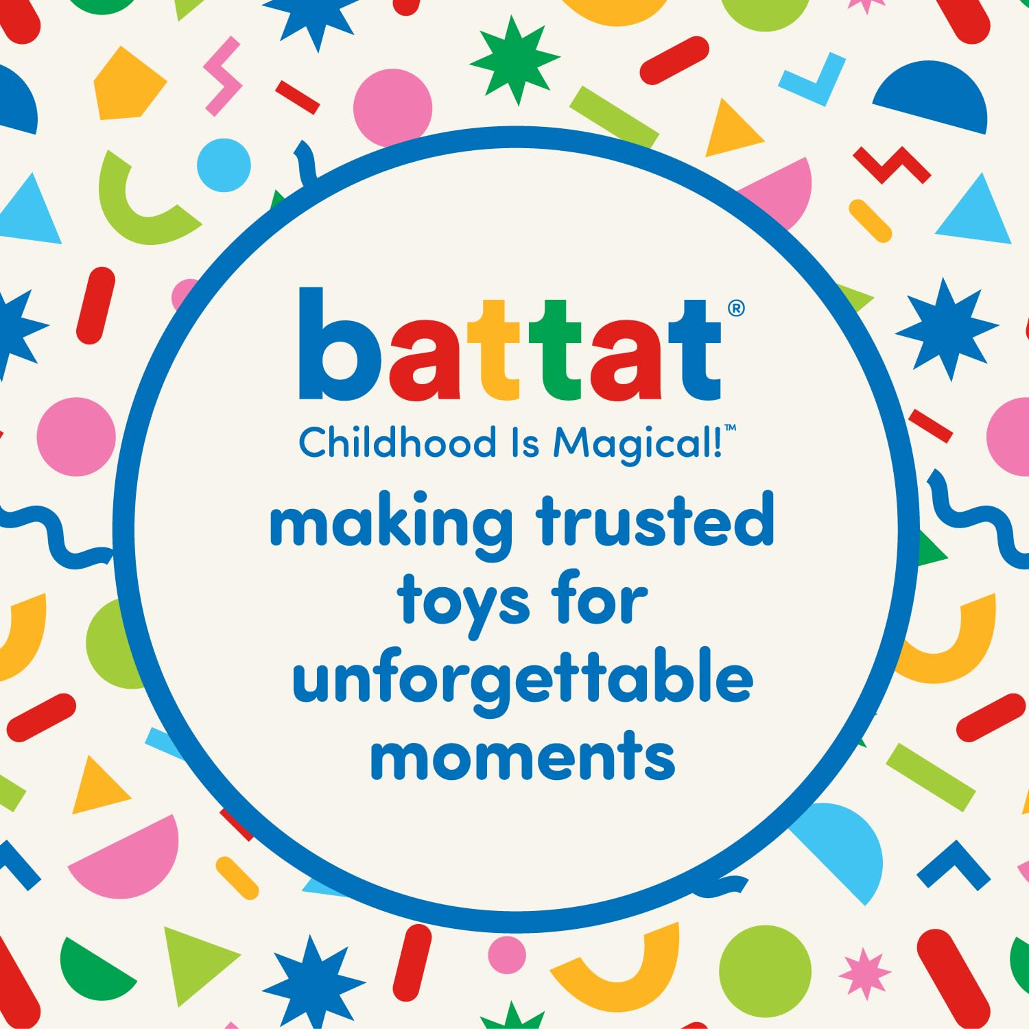 Battat Kids Cleaning Set with Broom, Mop, Duster, and Storage Stand for Toddlers 7