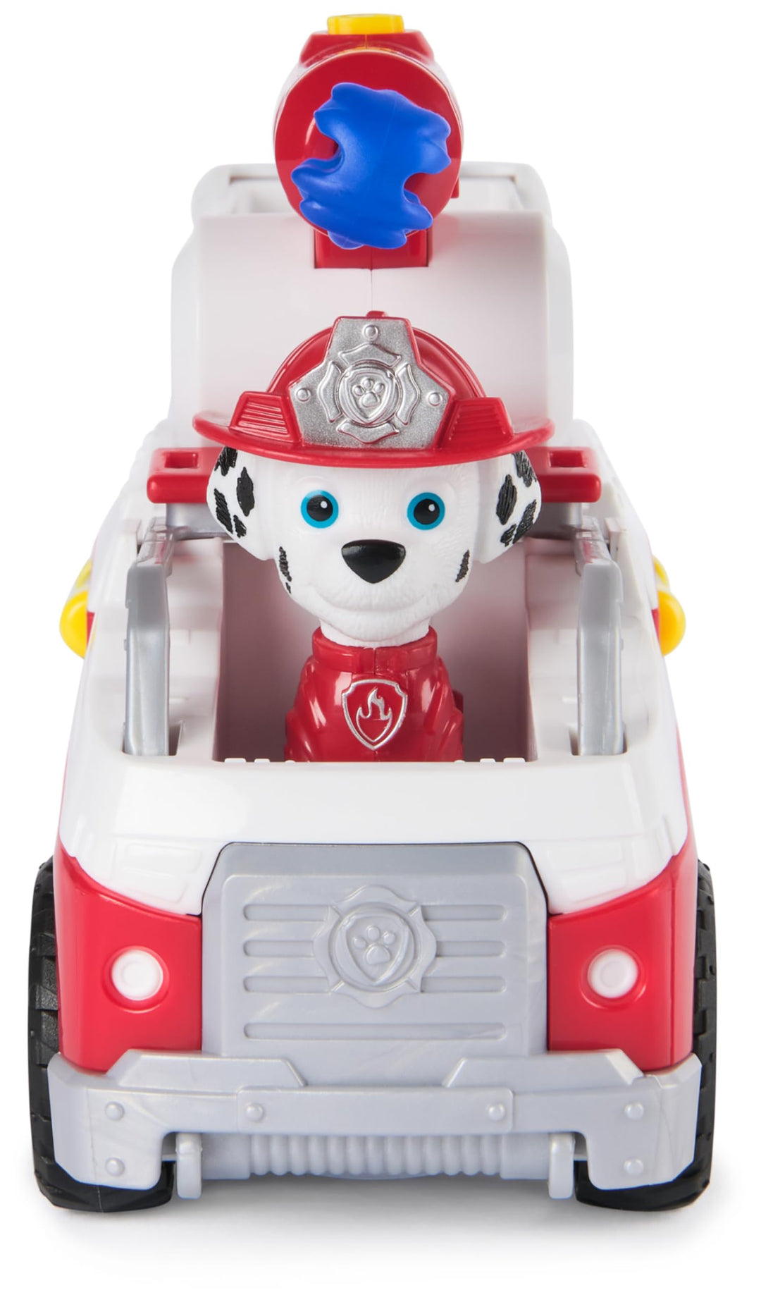 Paw Patrol Marshall Rescue Fire Engine with Action Figure & Projectile Launcher - Fire Truck Toy for Kids 3+