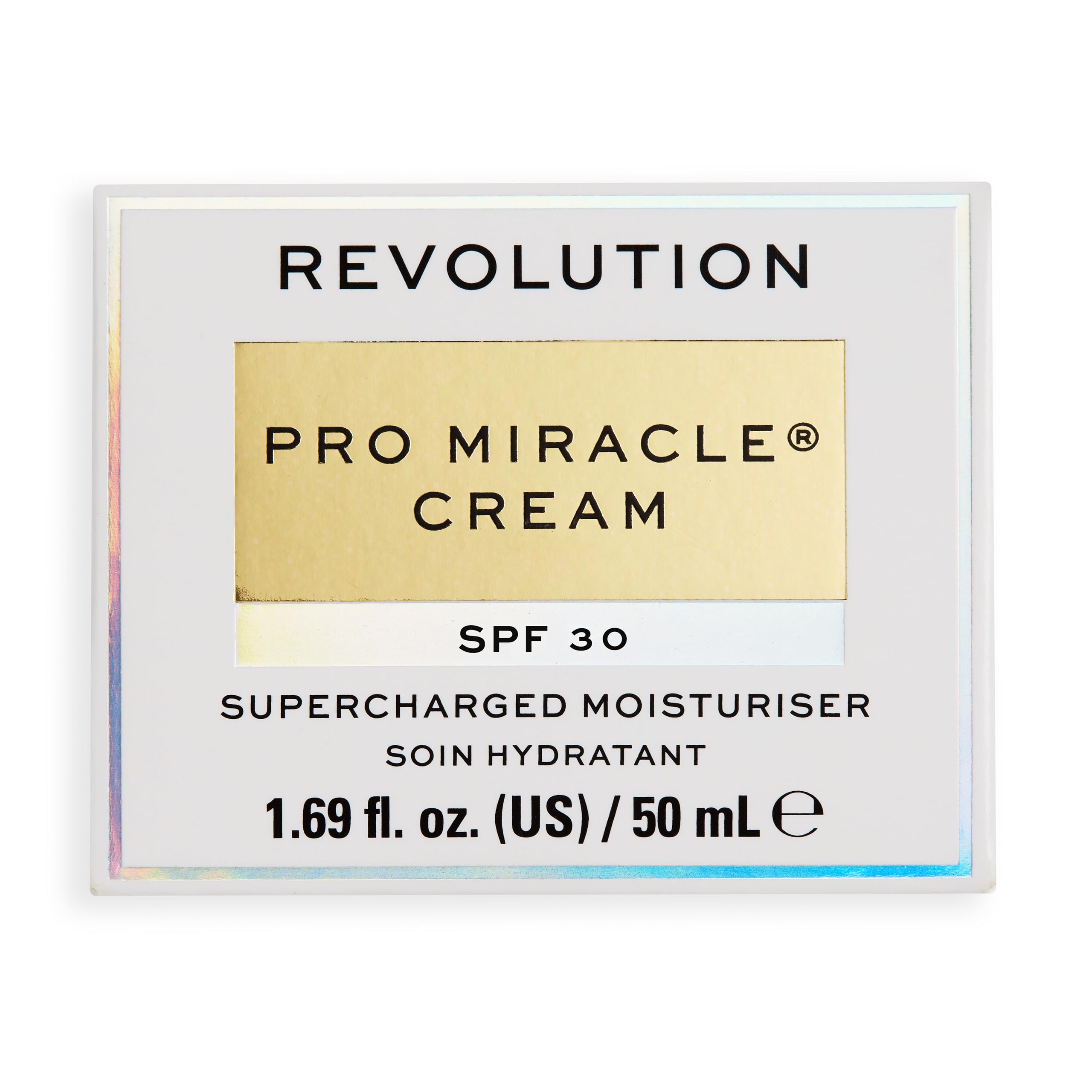 Revolution Beauty London Pro Miracle Cream SPF 30 - Daily Hydrating & Nourishing Face Cream | 50 ml