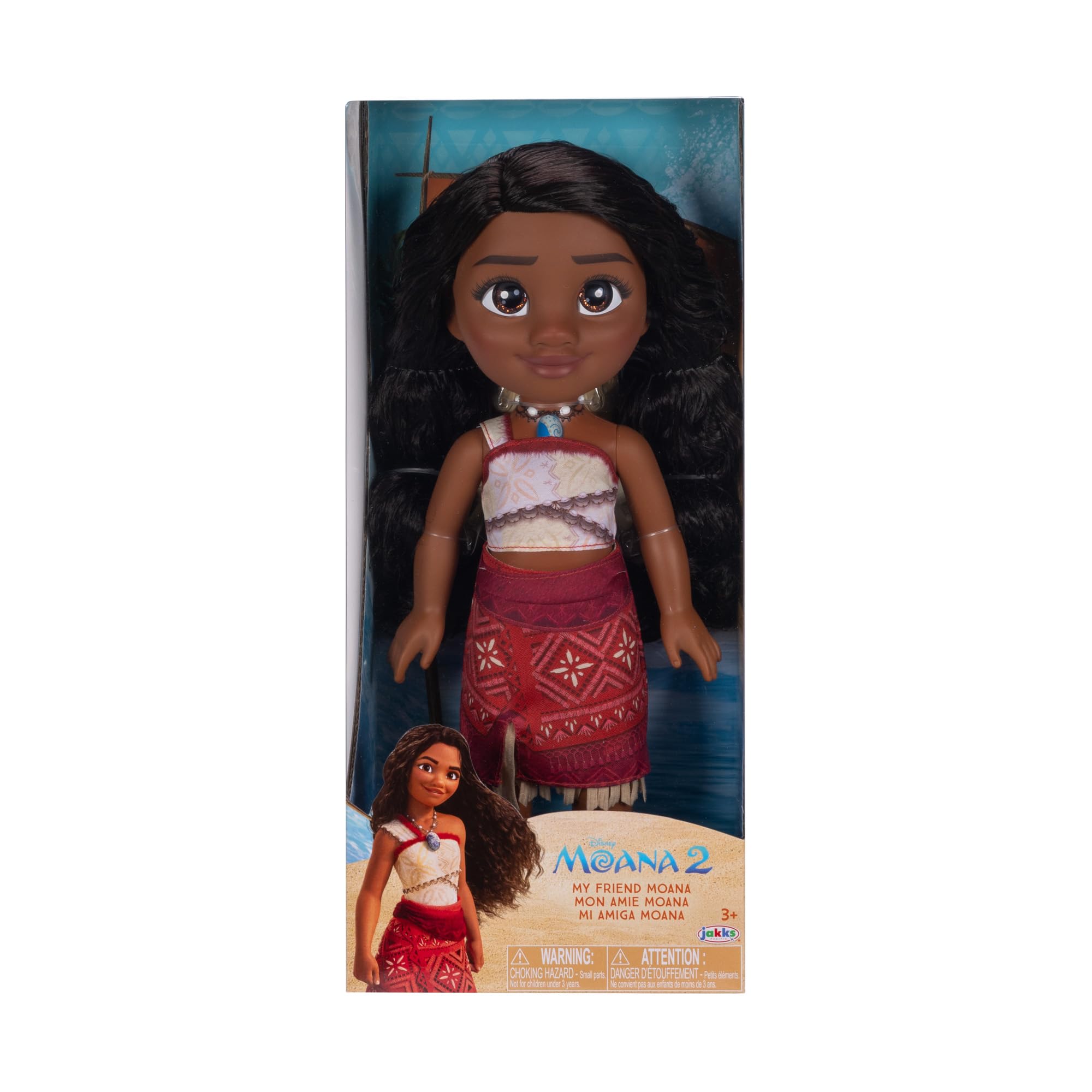 Disney Moana 2 Jakks Pacific My Friend Moana Doll | 14"/36cm Tall | Ages 3+ 3