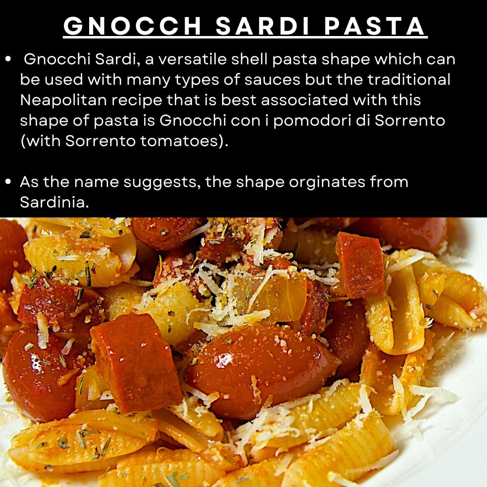 Garofalo Gnocchi Sardi Short Pasta - 100% Durum Wheat Semolina | 500g 3