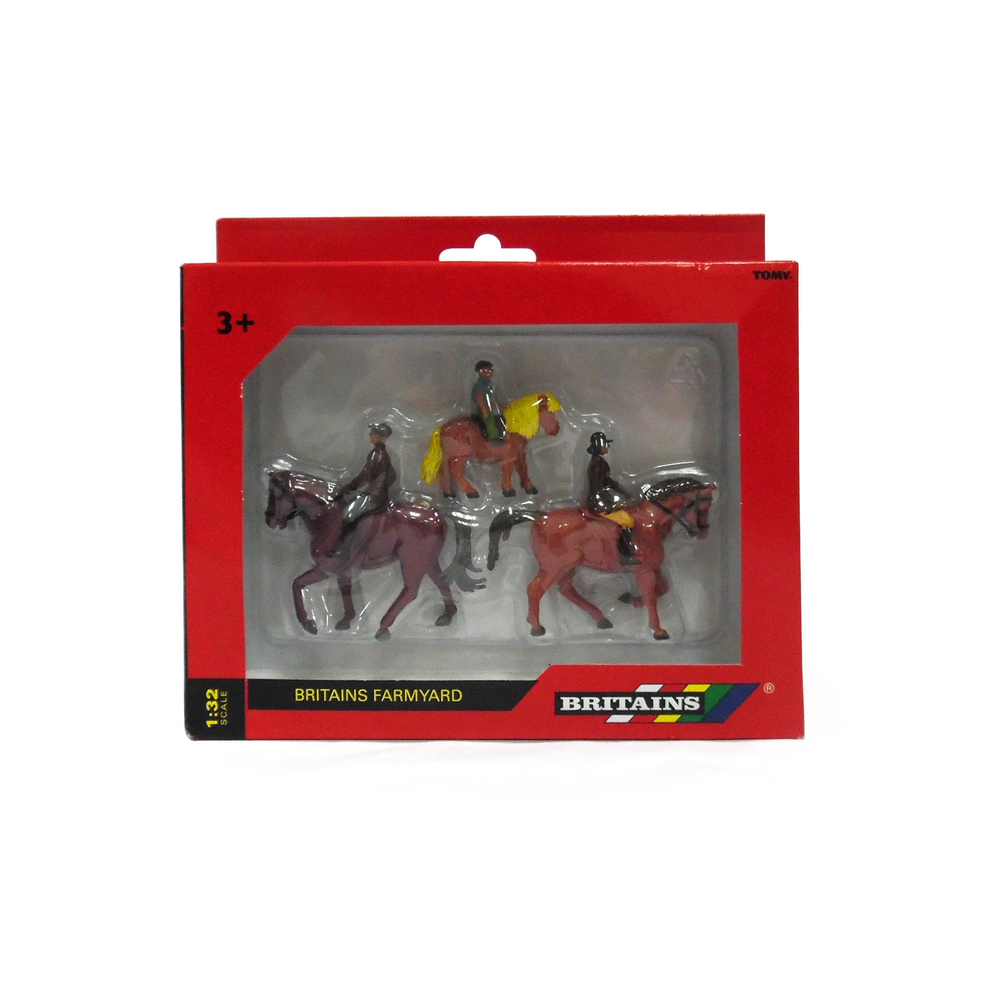 Britains 1:32 Cavalli e cavalieri Figure animali Accessorio fattoria giocattolo da collezione per bambini 3