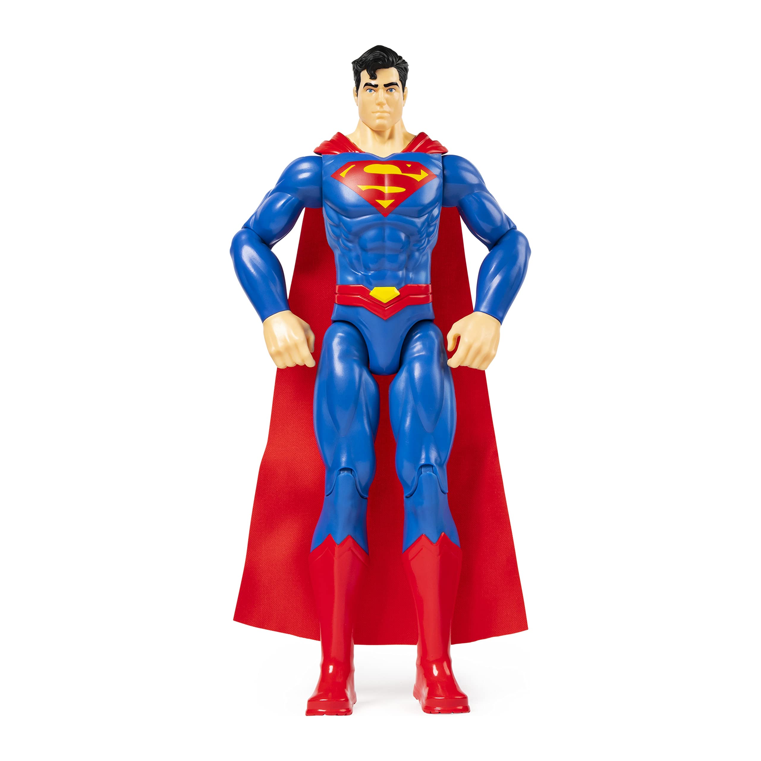DC Comics 12-Inch SUPERMAN Action Figure - 11 Points of Articulation, Cloth Cape, Ages 3+ 1